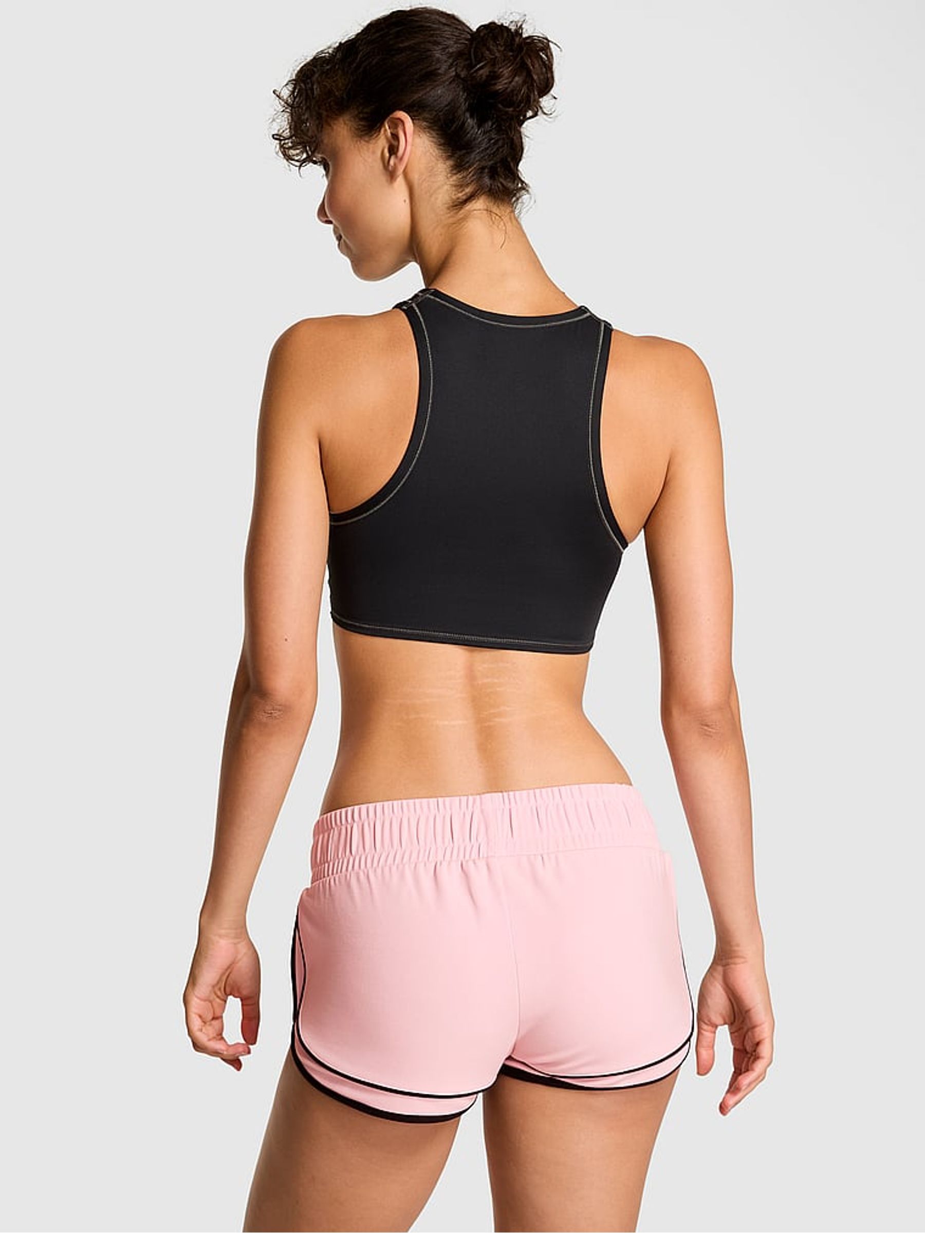 Dollhouse Pink Cotton Boxing Shorts - Image 2 of 2