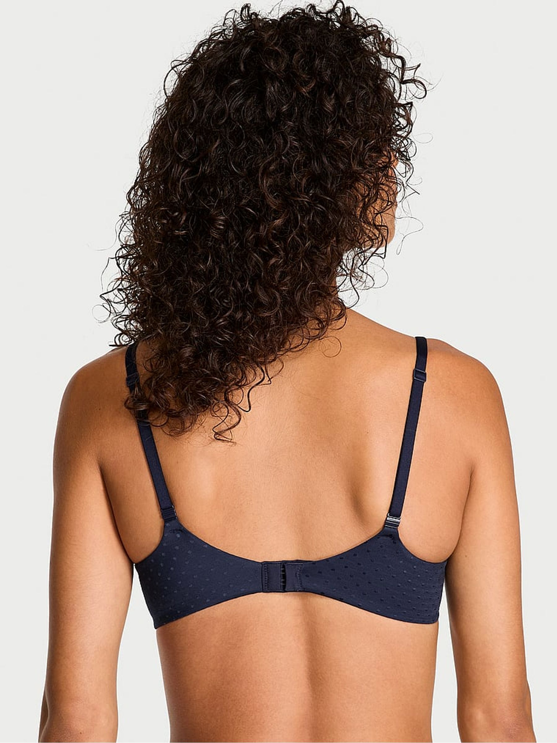 Noir Navy Blue Demi Bra - Image 2 of 2