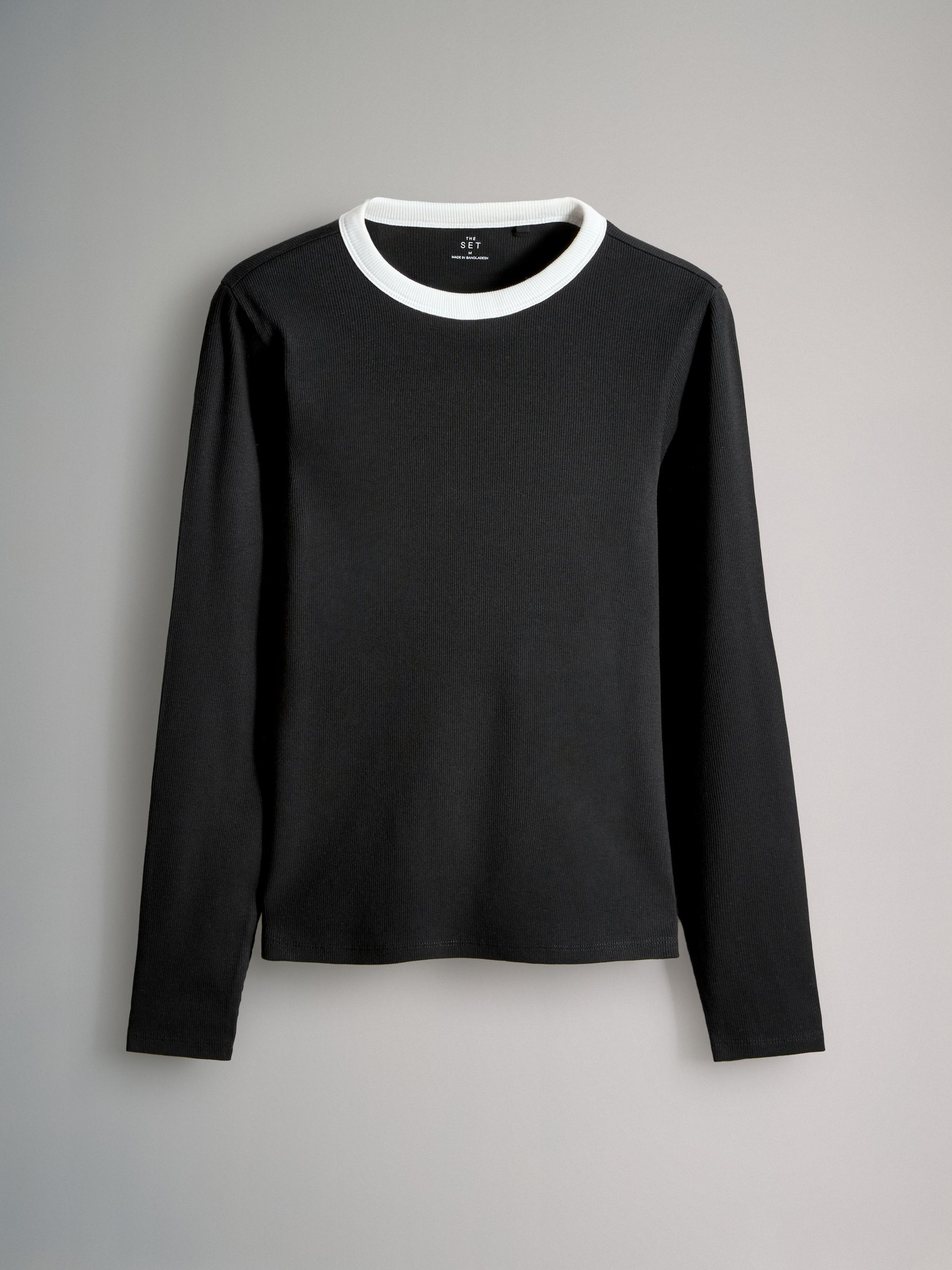 4 Pack Rib Long Sleeve T-Shirts - Image 4 of 6