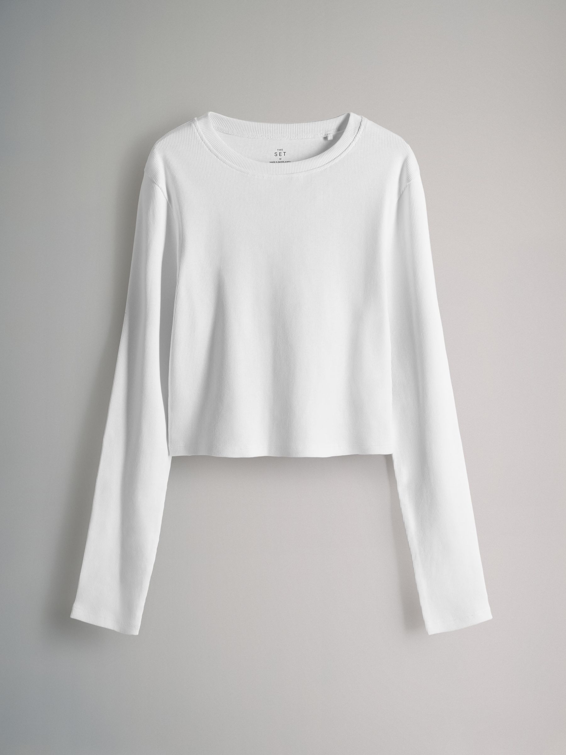 4 Pack Long Sleeve Rib T-Shirts - Image 2 of 7
