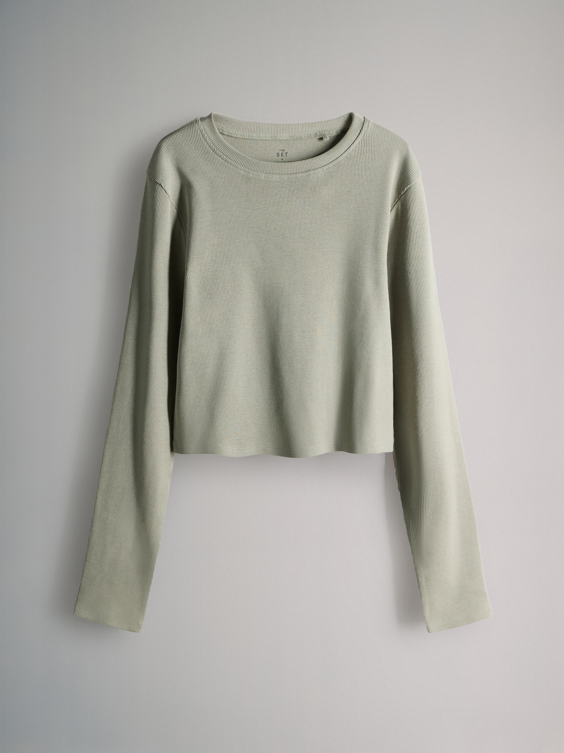 4 Pack Long Sleeve Rib T-Shirts - Image 4 of 7