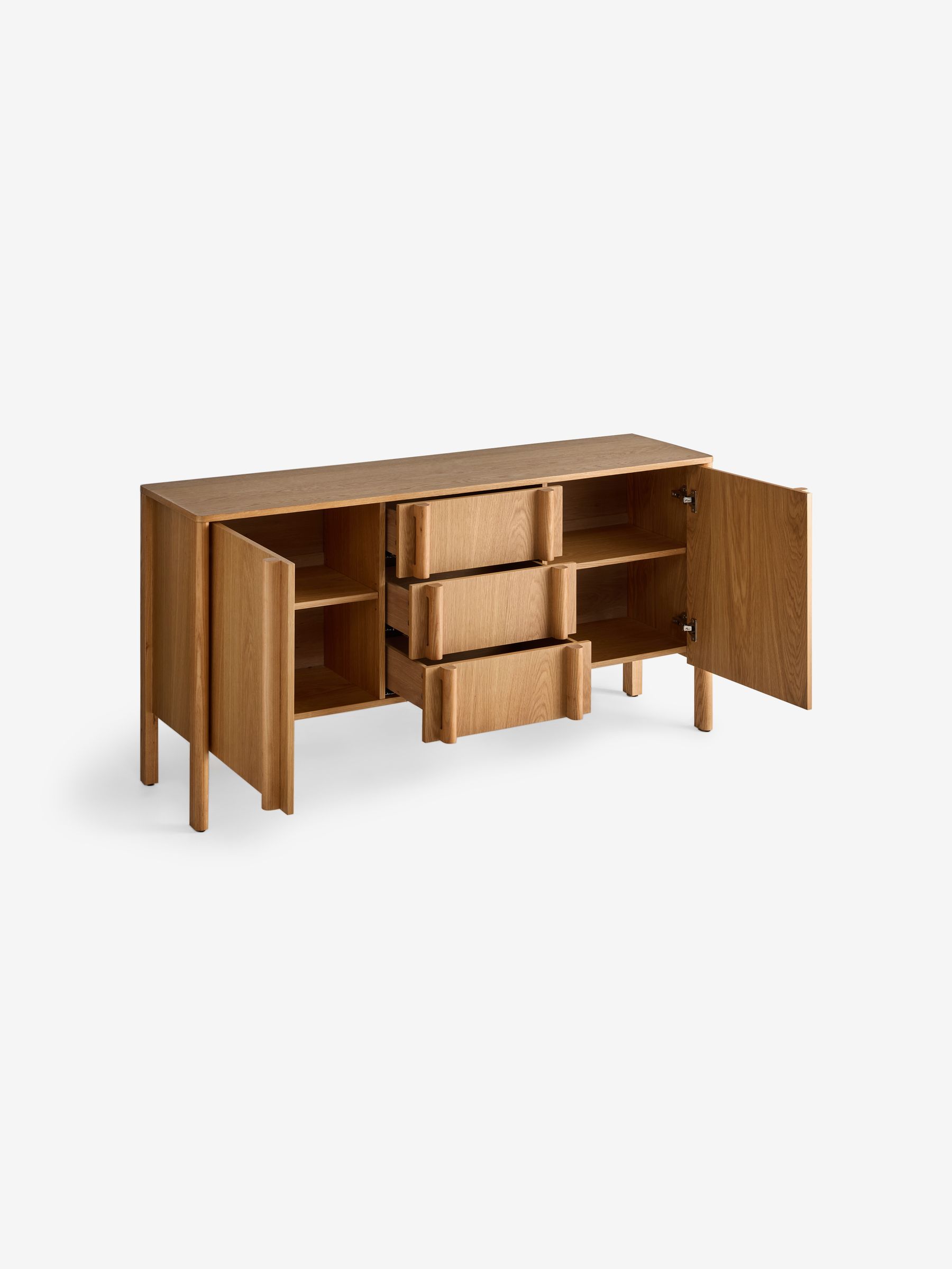 Reeve Large Sideboard in Oak - Image 7 of 7