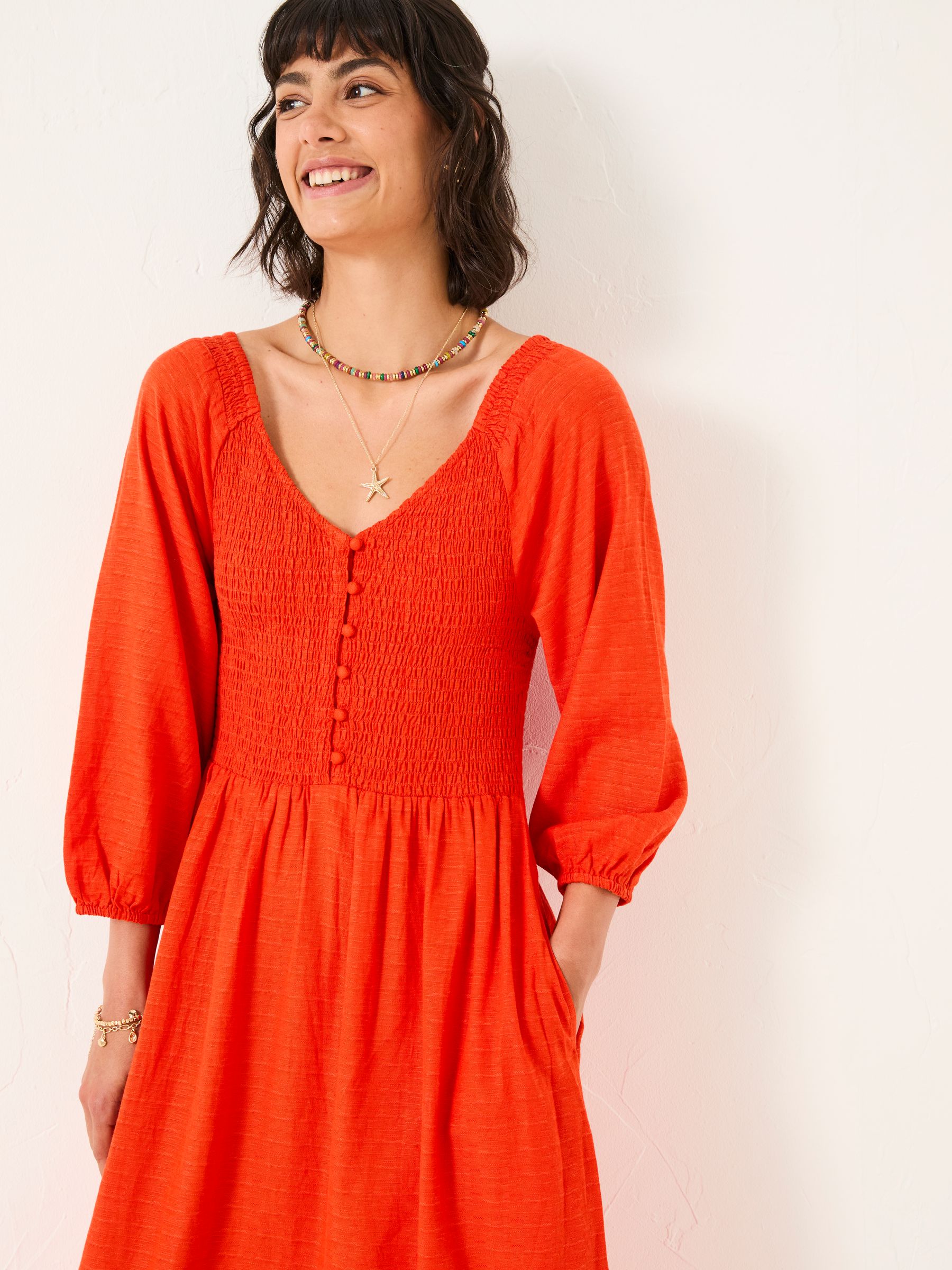 adele orange dress Adele Orange Midi Dress