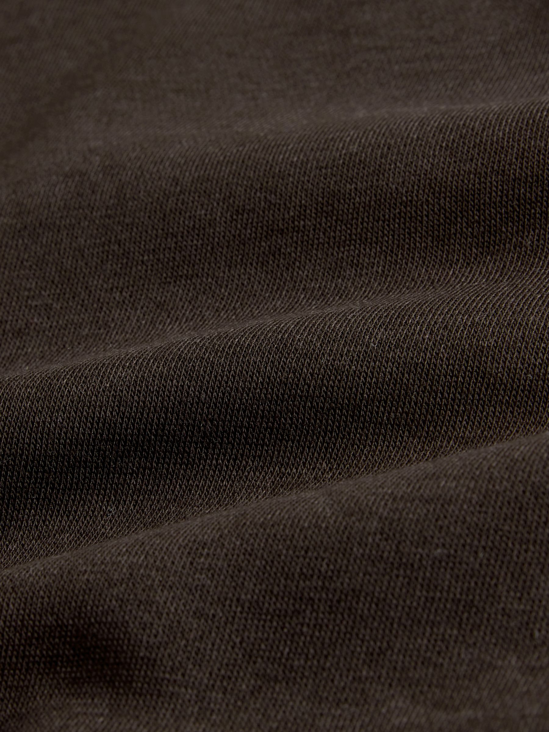 Black/Chocolate - 2 Pack Longline Crew Neck Sweatshirt - Image 4 of 5