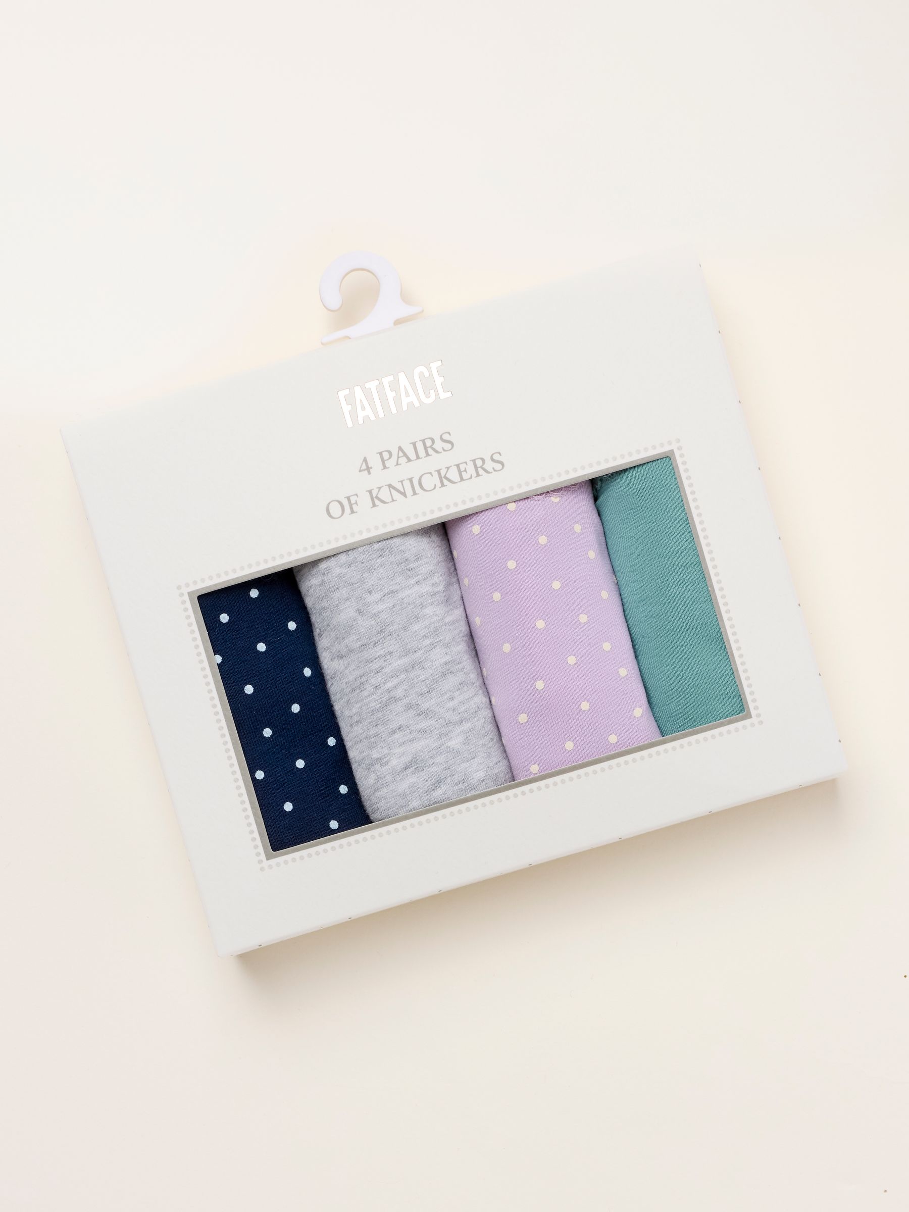 Green 4 Pack of Spot High Leg Knickers - Image 2 of 3
