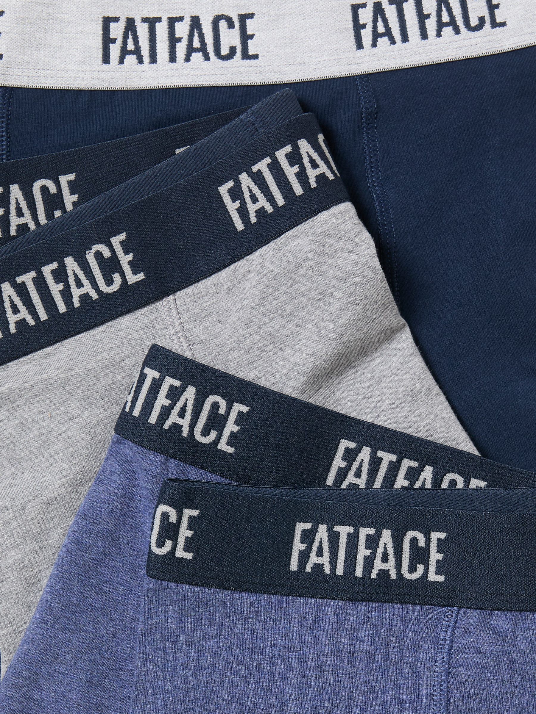 Navy 10 Pairs of Plain Boxers - Image 3 of 3