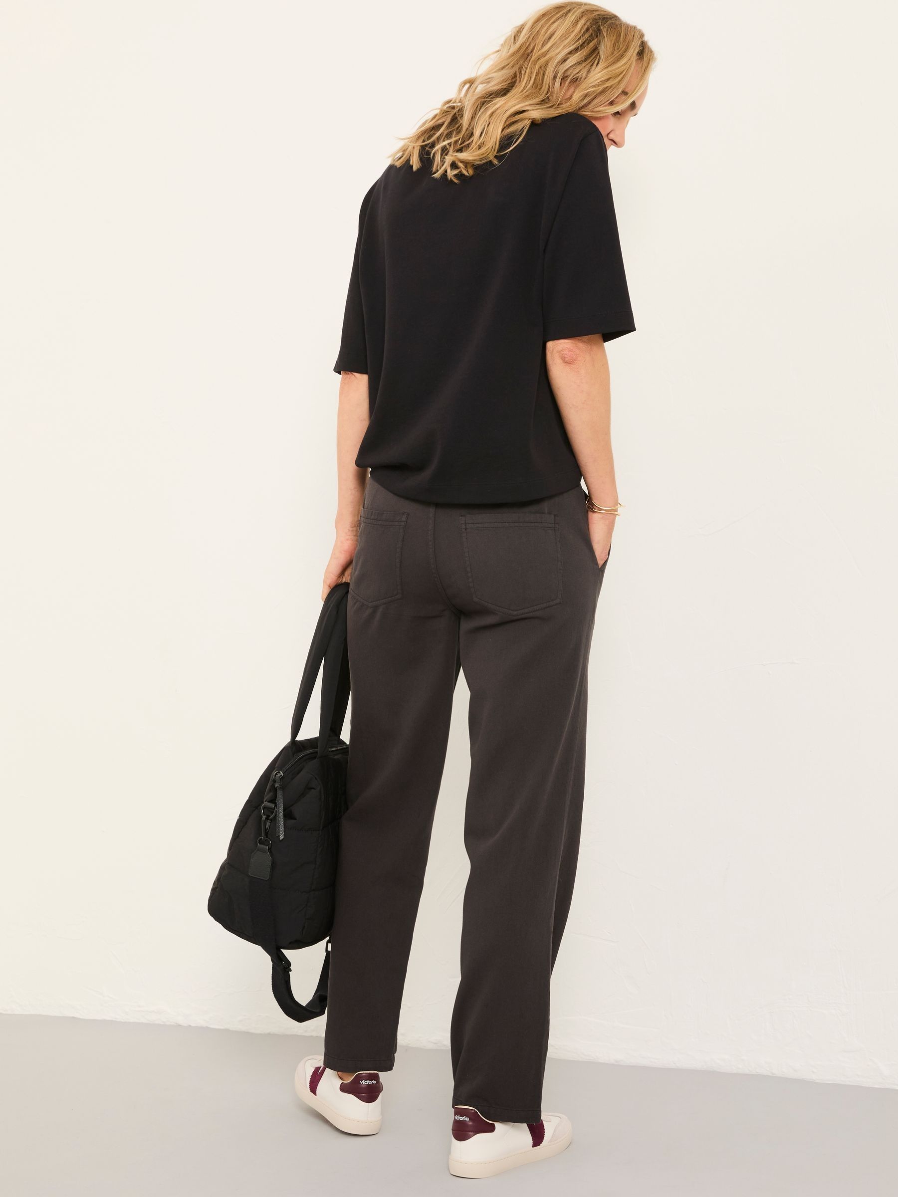 Fynley Charcoal Grey Tapered Trouser - Image 2 of 6