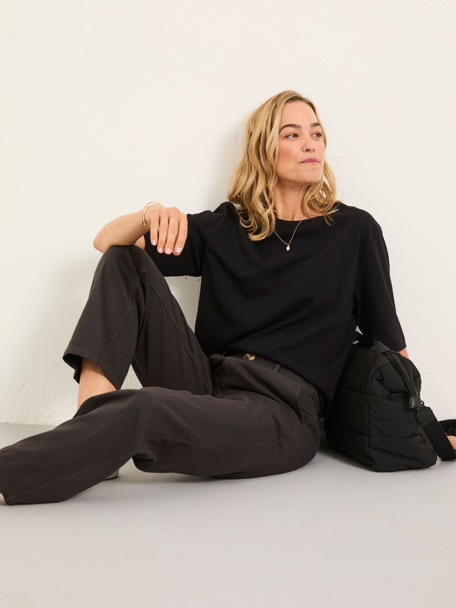 Fynley Charcoal Grey Tapered Trouser - Image 4 of 6