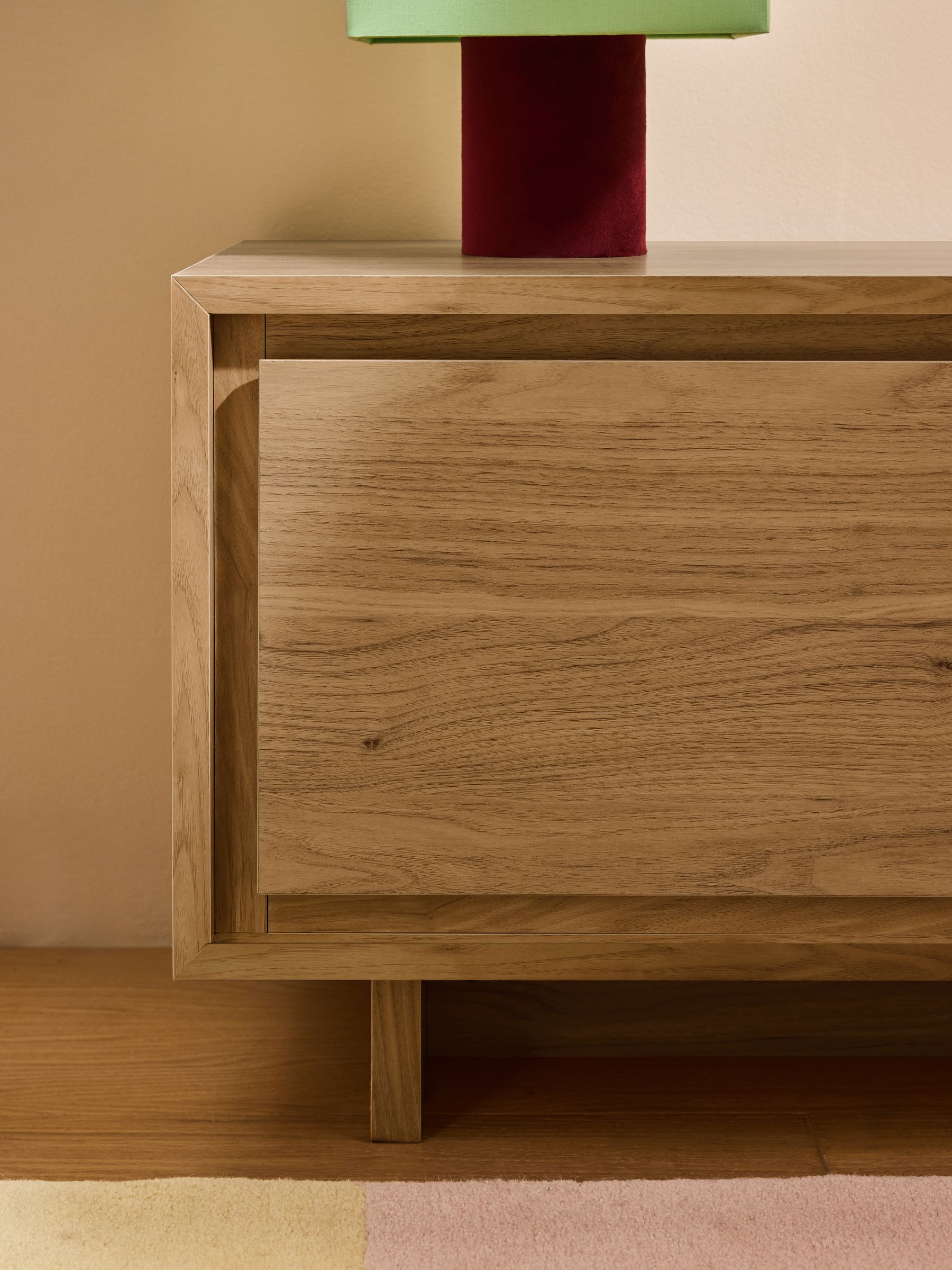 Kaci Wide Up to 50 Inch TV Unit in Oak Effect - Image 2 of 7