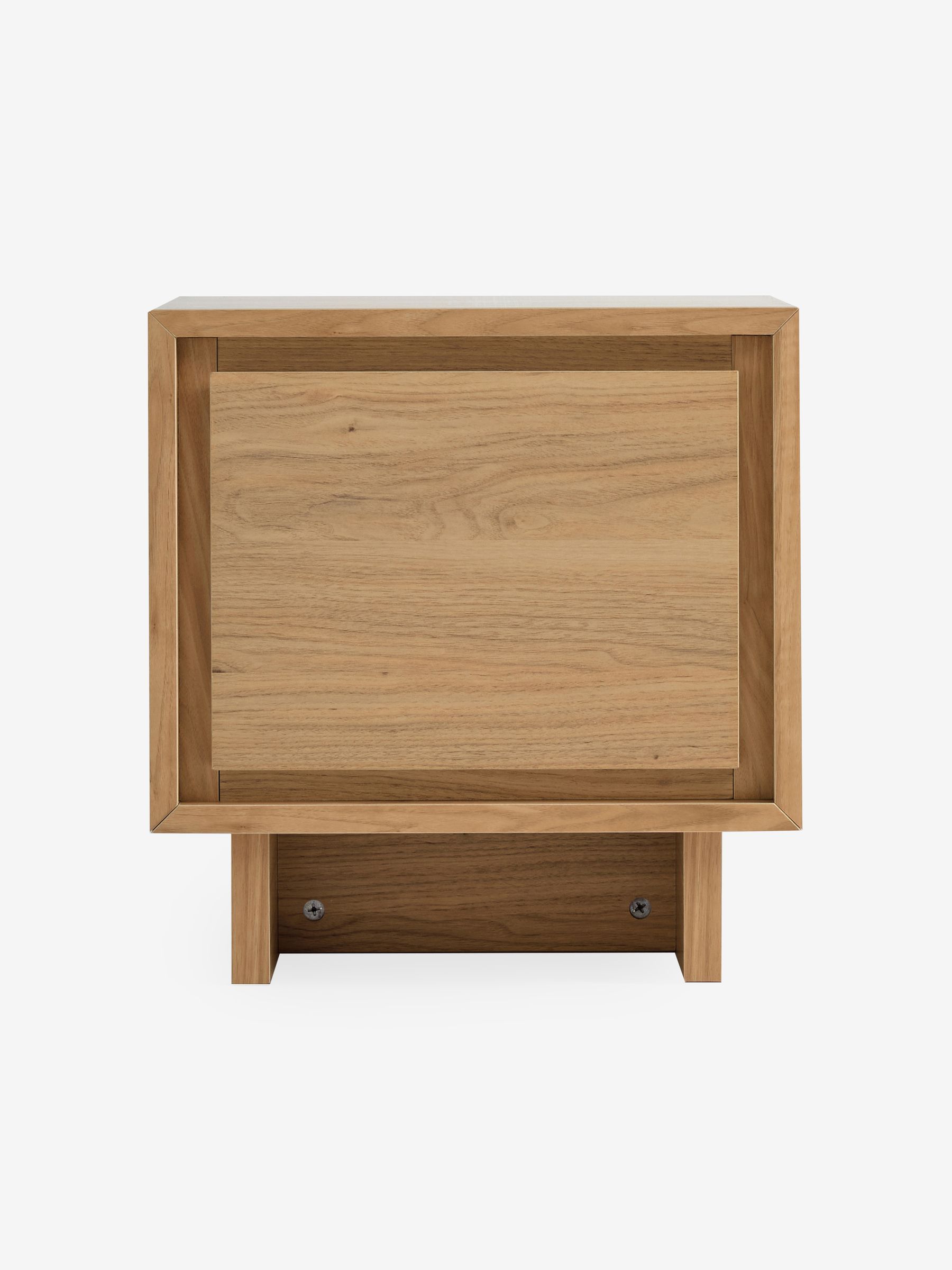 Oak Effect Kaci Bedside Table - Image 6 of 6 Oak Effect Kaci Bedside Table - Image 6 of 6