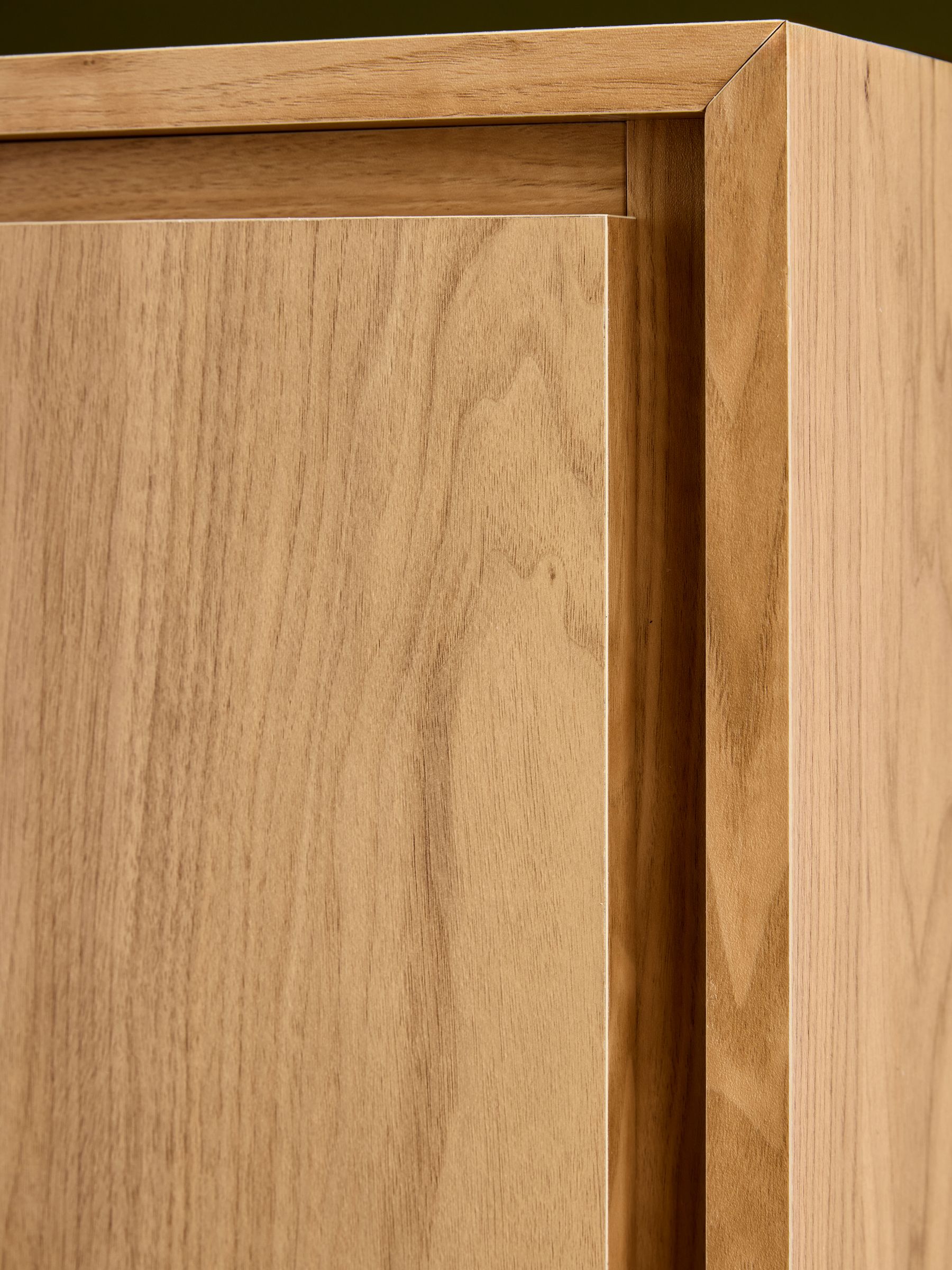 Oak Effect Kaci Double Wardrobe - Image 4 of 7