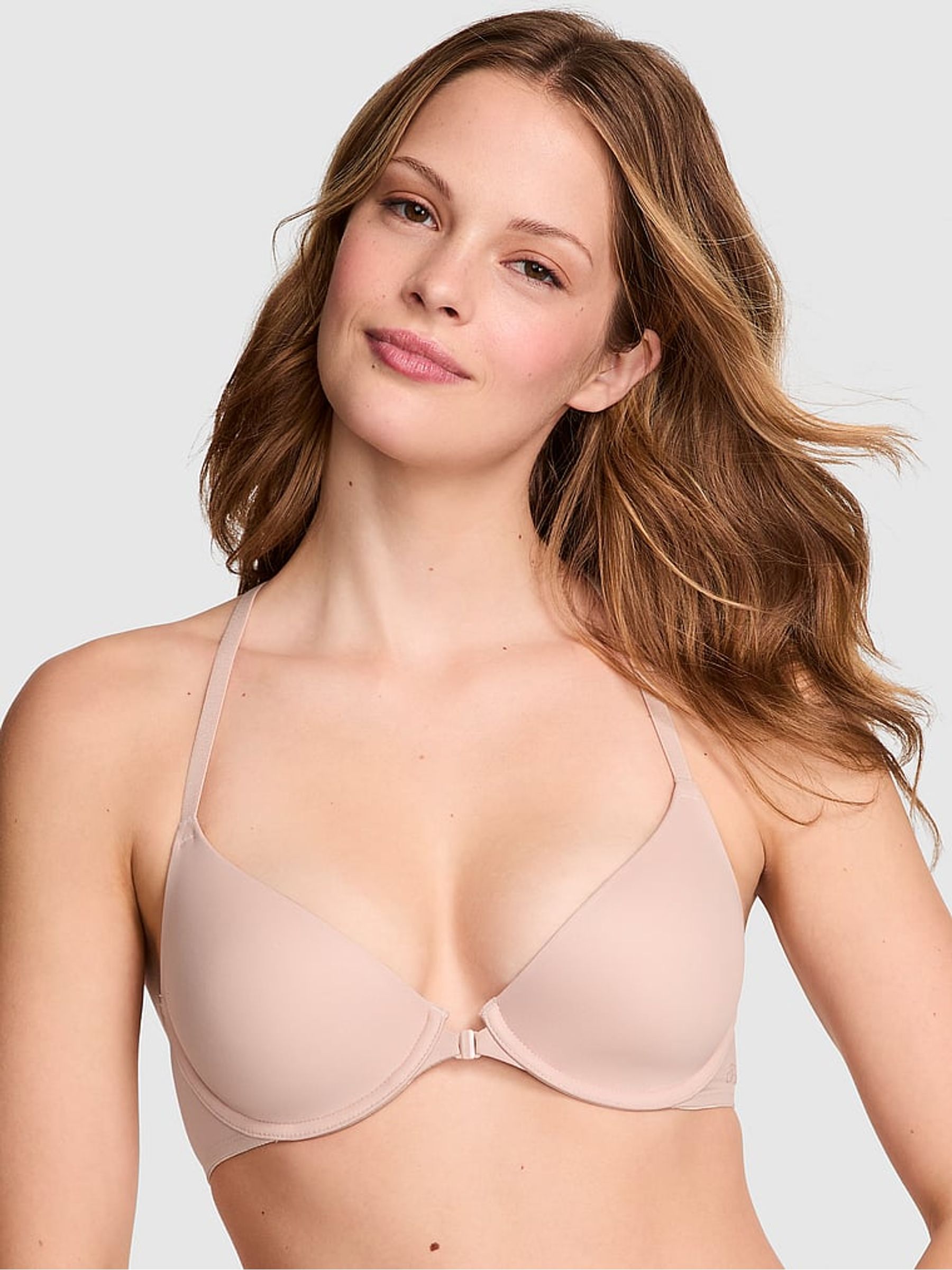 Macaron Nude Front Close Bra - Image 1 of 3