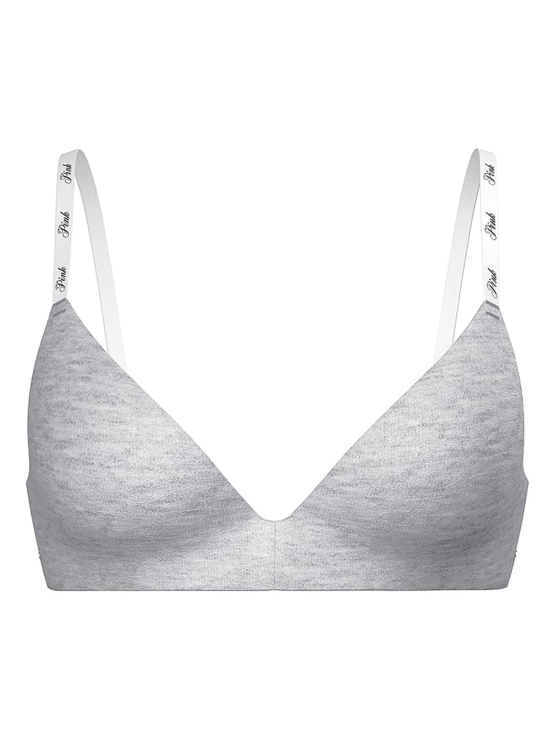 Medium Heather Grey Non Wired Push Up Bra - Image 3 of 3