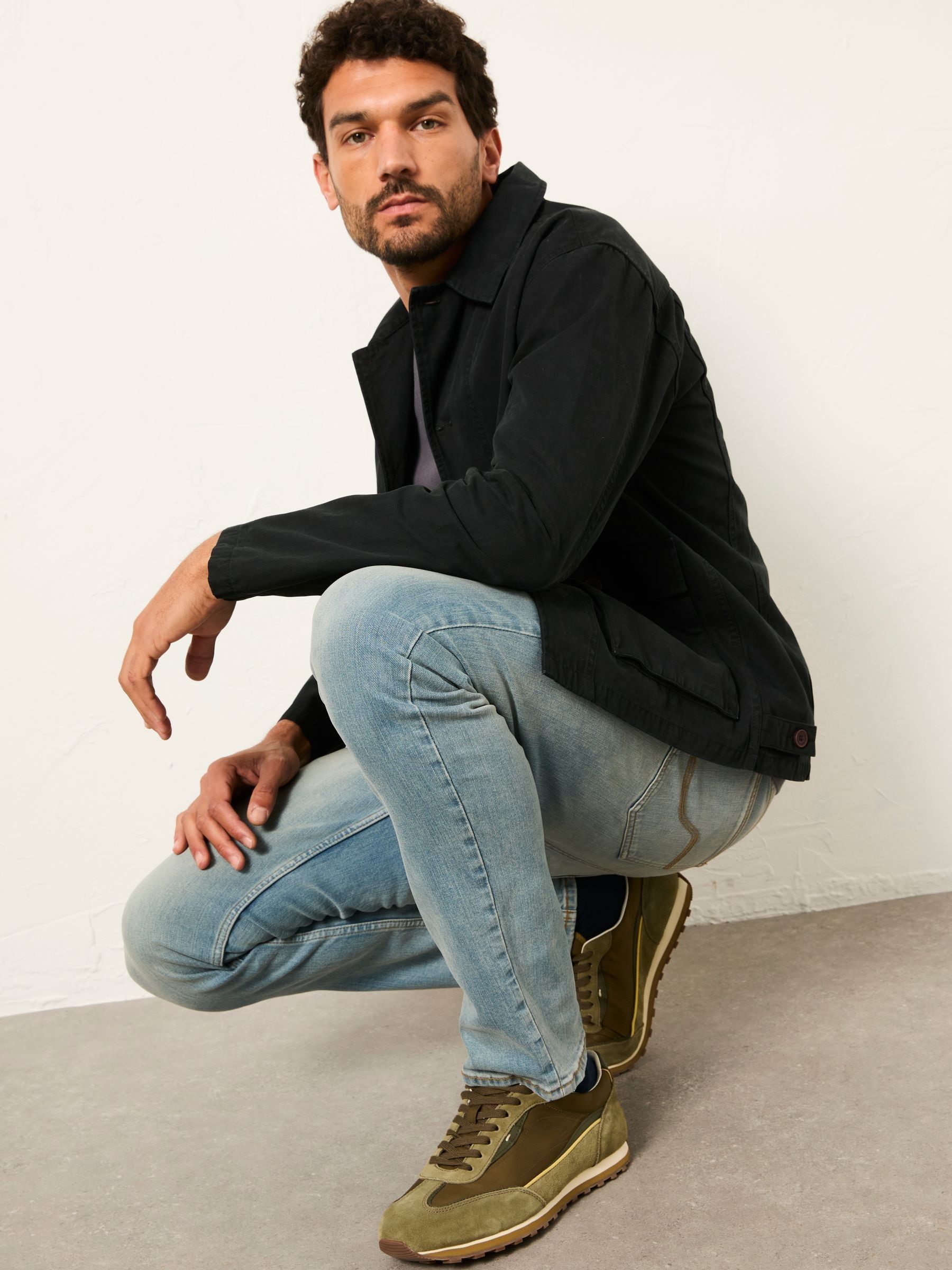 Light Vintage Blue Slim Fit Jeans - Image 3 of 6