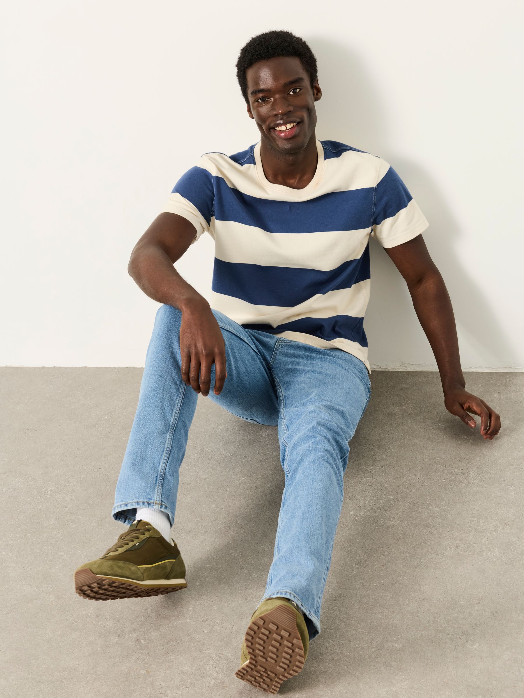 Light Blue Slim Fit Jeans - Image 4 of 6