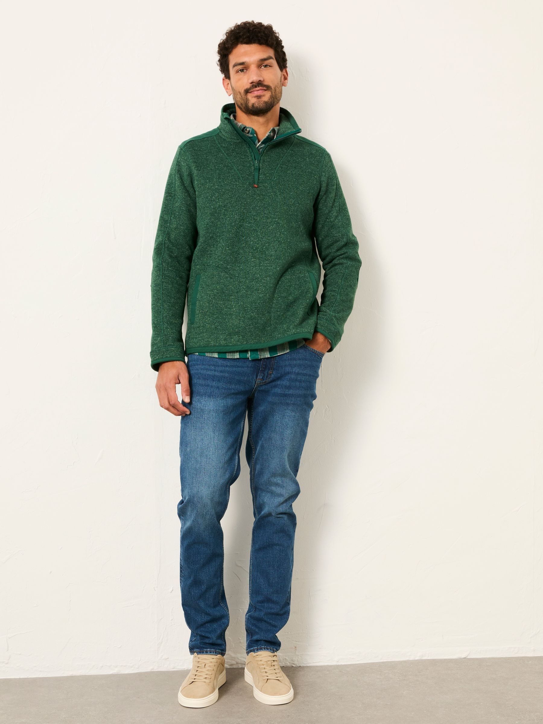 Stone Wash Slim Fit Jeans - Image 1 of 6