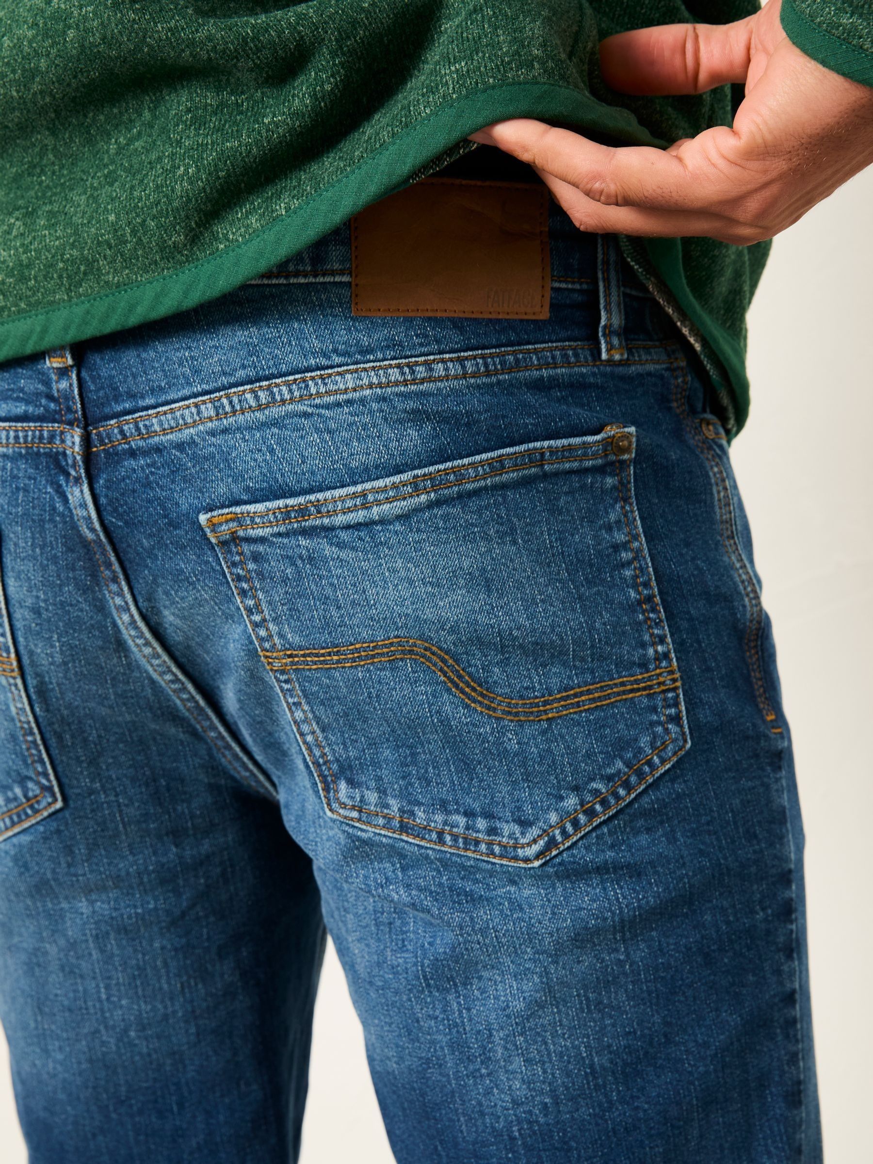 Stone Wash Slim Fit Jeans - Image 4 of 6
