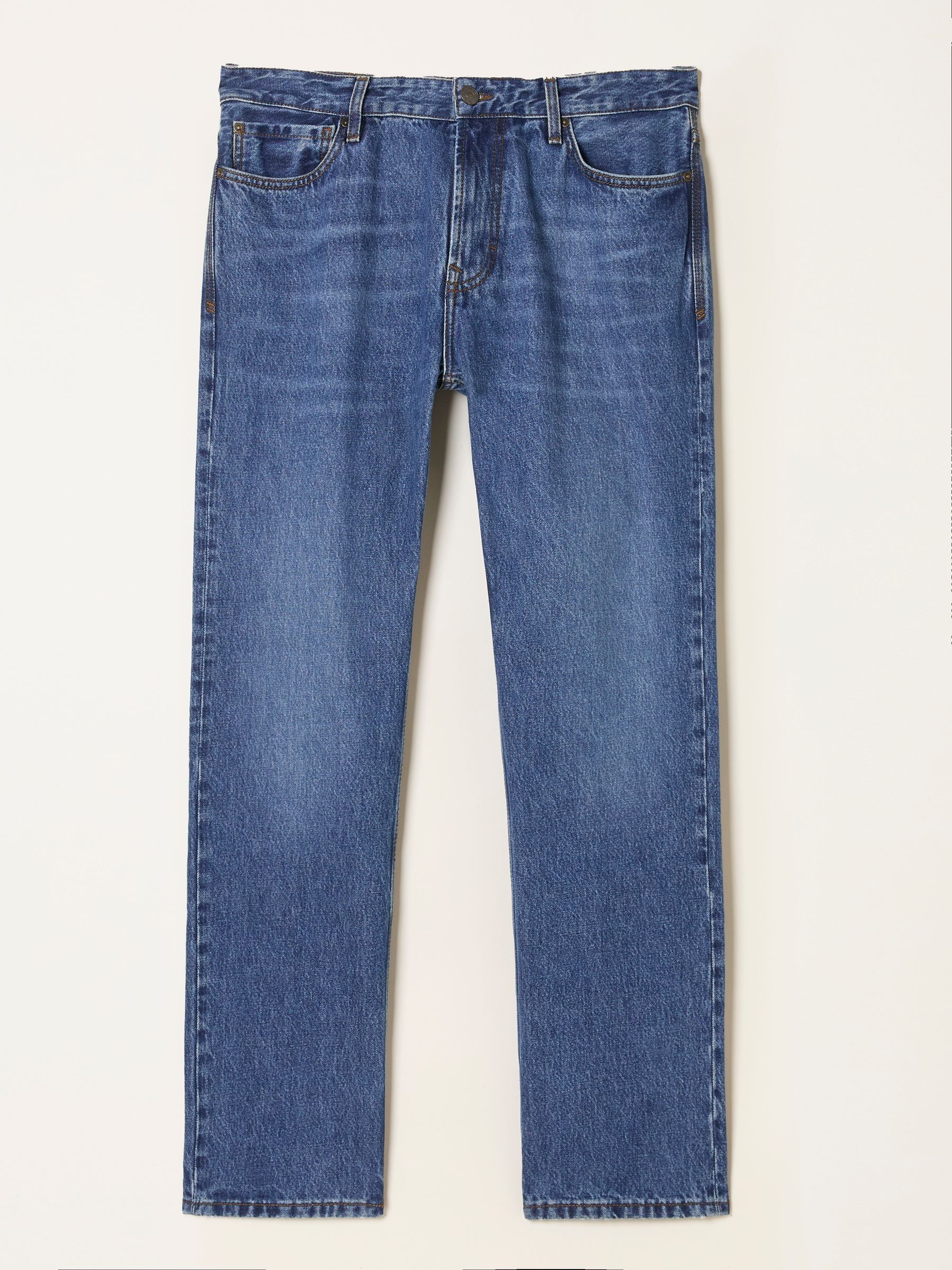 Stone Wash Straight Fit Jeans - Image 1 of 1