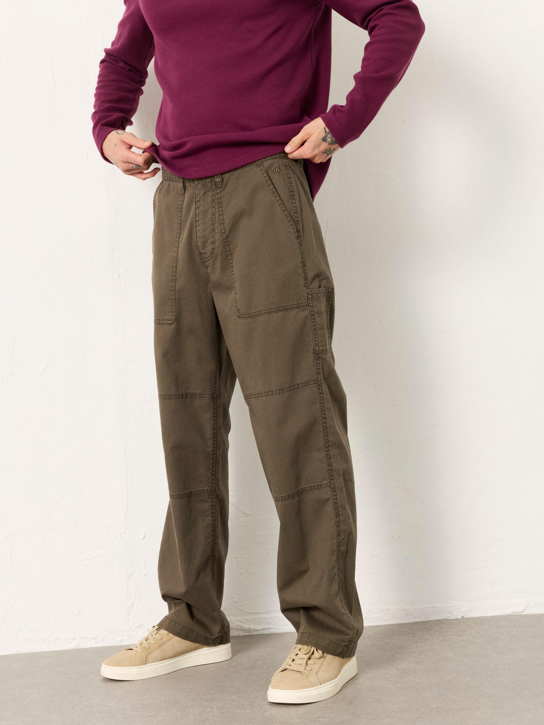 Green Leyburn Utility Trousers - Image 1 of 7