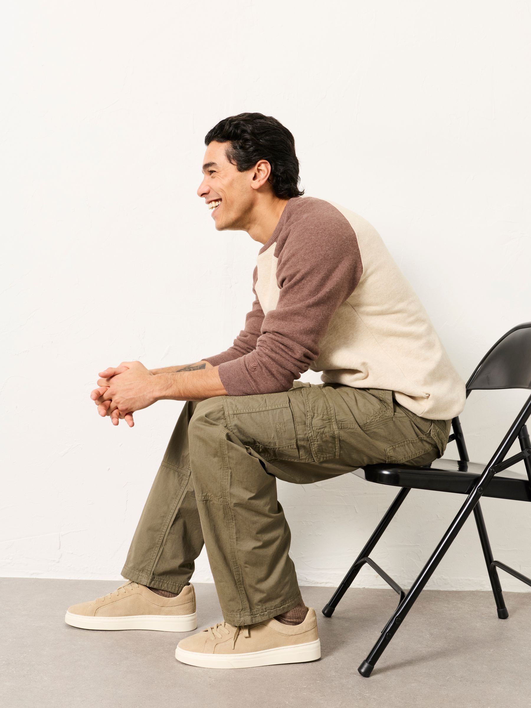 Bude Khaki Green Cargo Trousers - Image 4 of 6