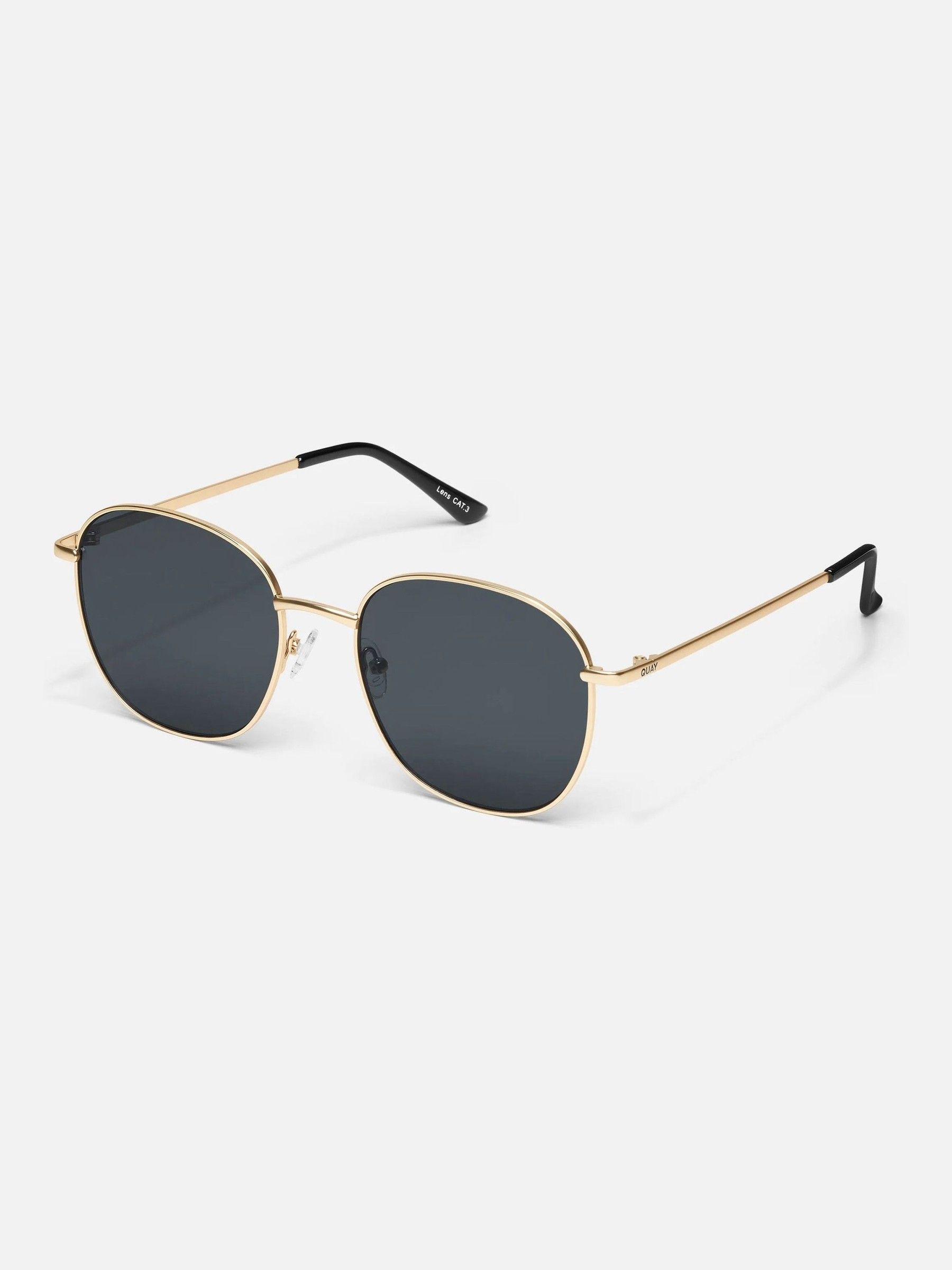 QUAY Gold Gold Jezabell Sunglasses - Image 4 of 4