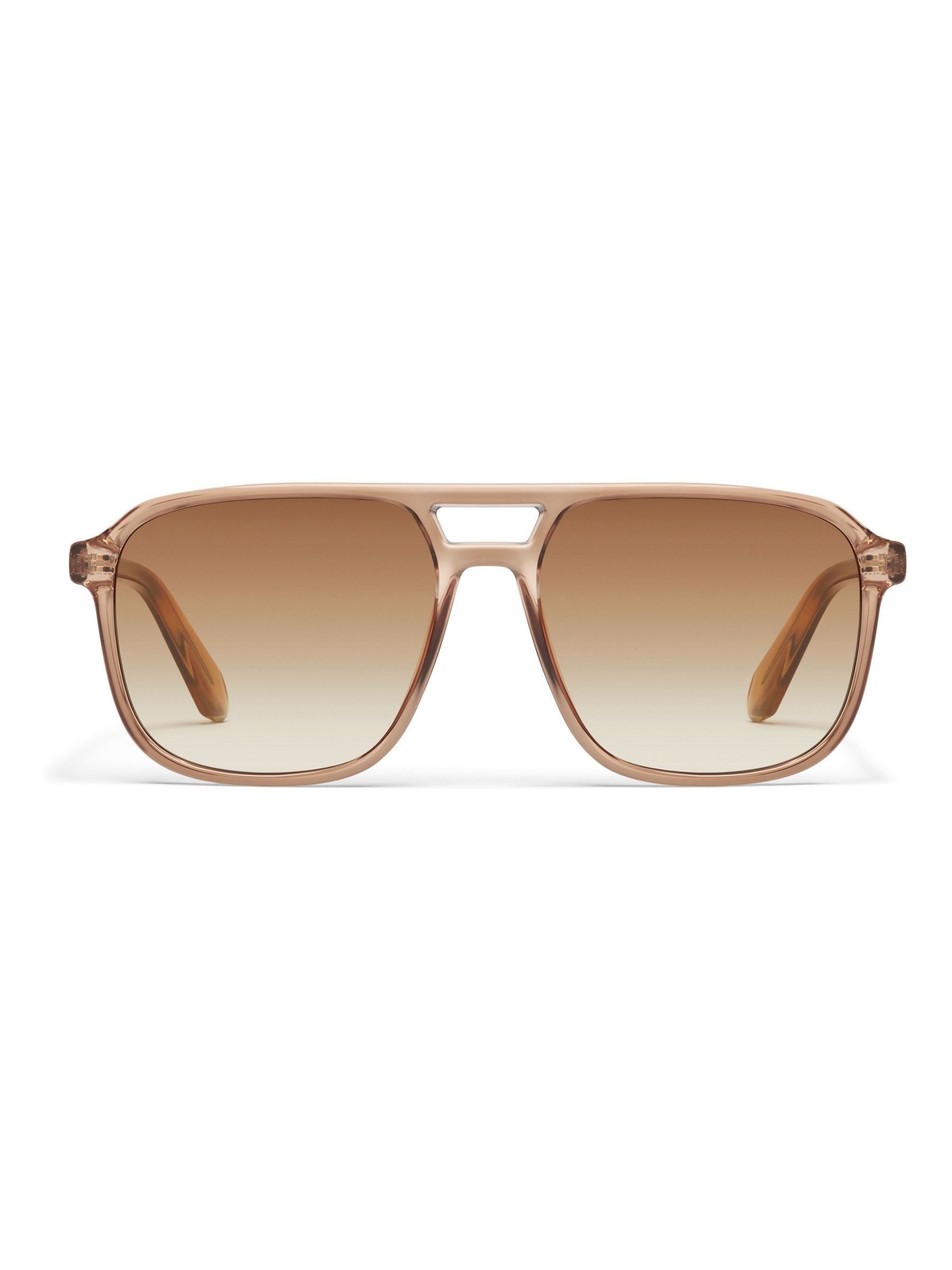 QUAY Nude On The Fly Sunglasses - Image 3 of 4