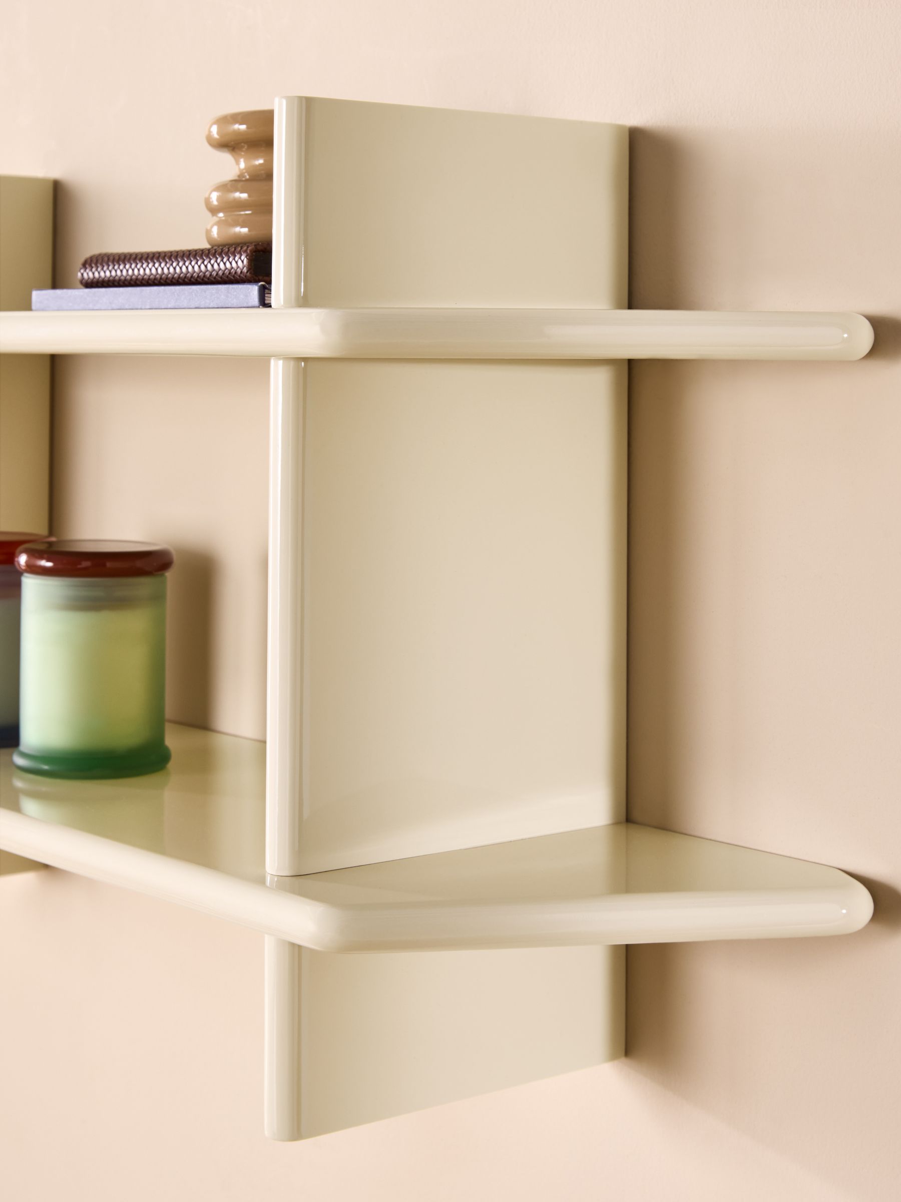Ingrid Shelf in Ecru White - Image 3 of 5