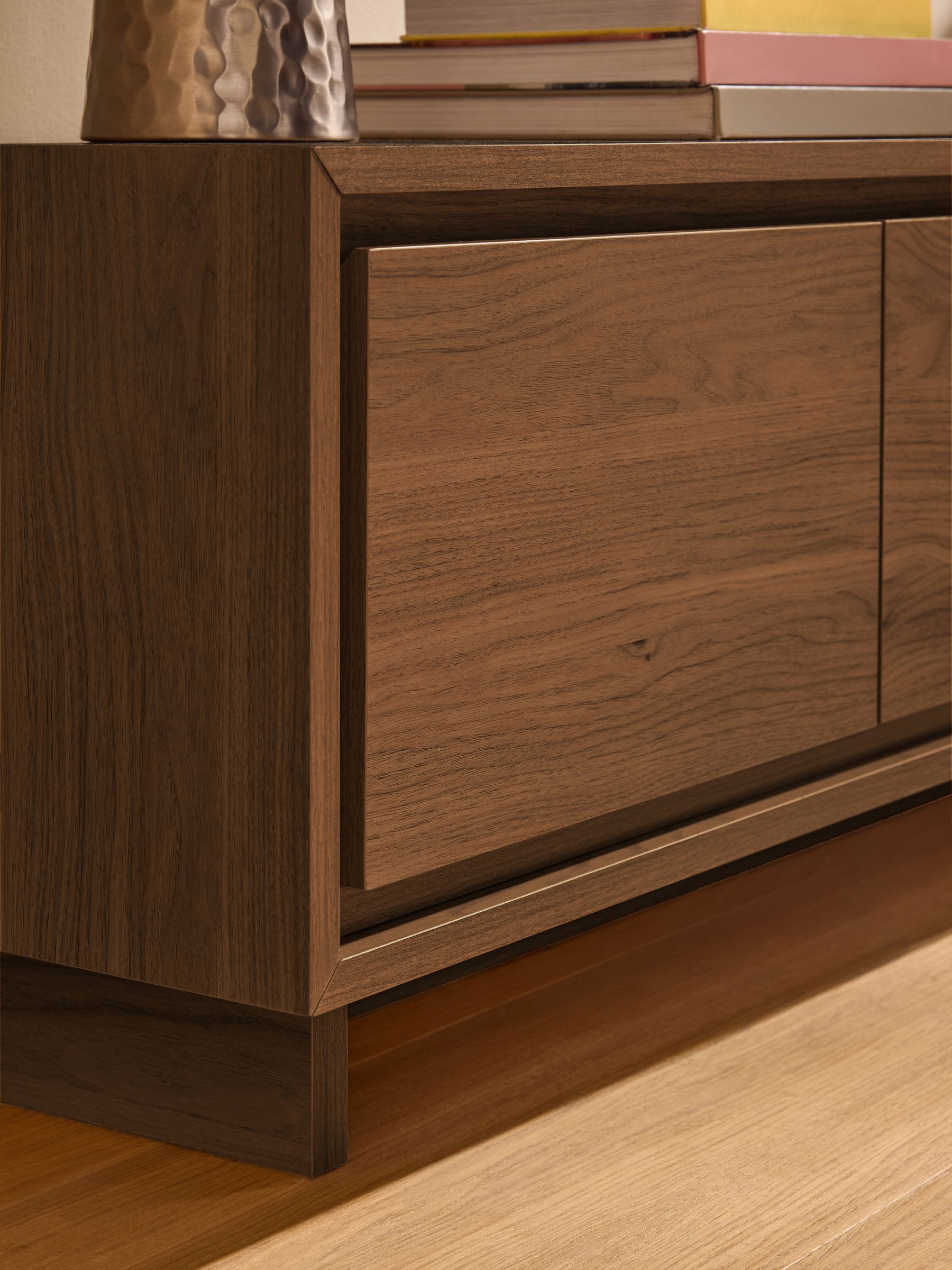 Kaci Up to 70 inch Up to 50 Inch TV Unit in Dark Walnut Effect - Image 3 of 6