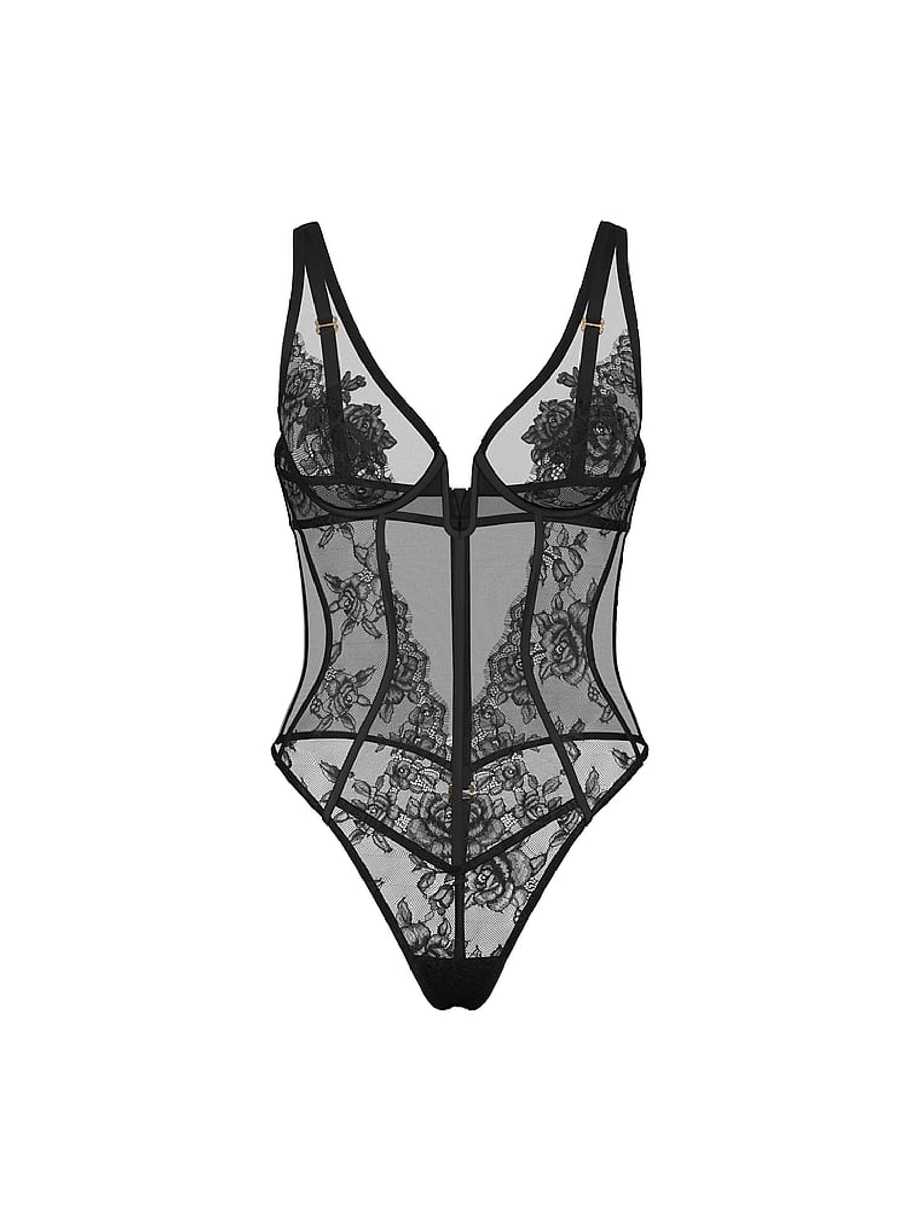 Black Lace Bodysuit - Image 3 of 3