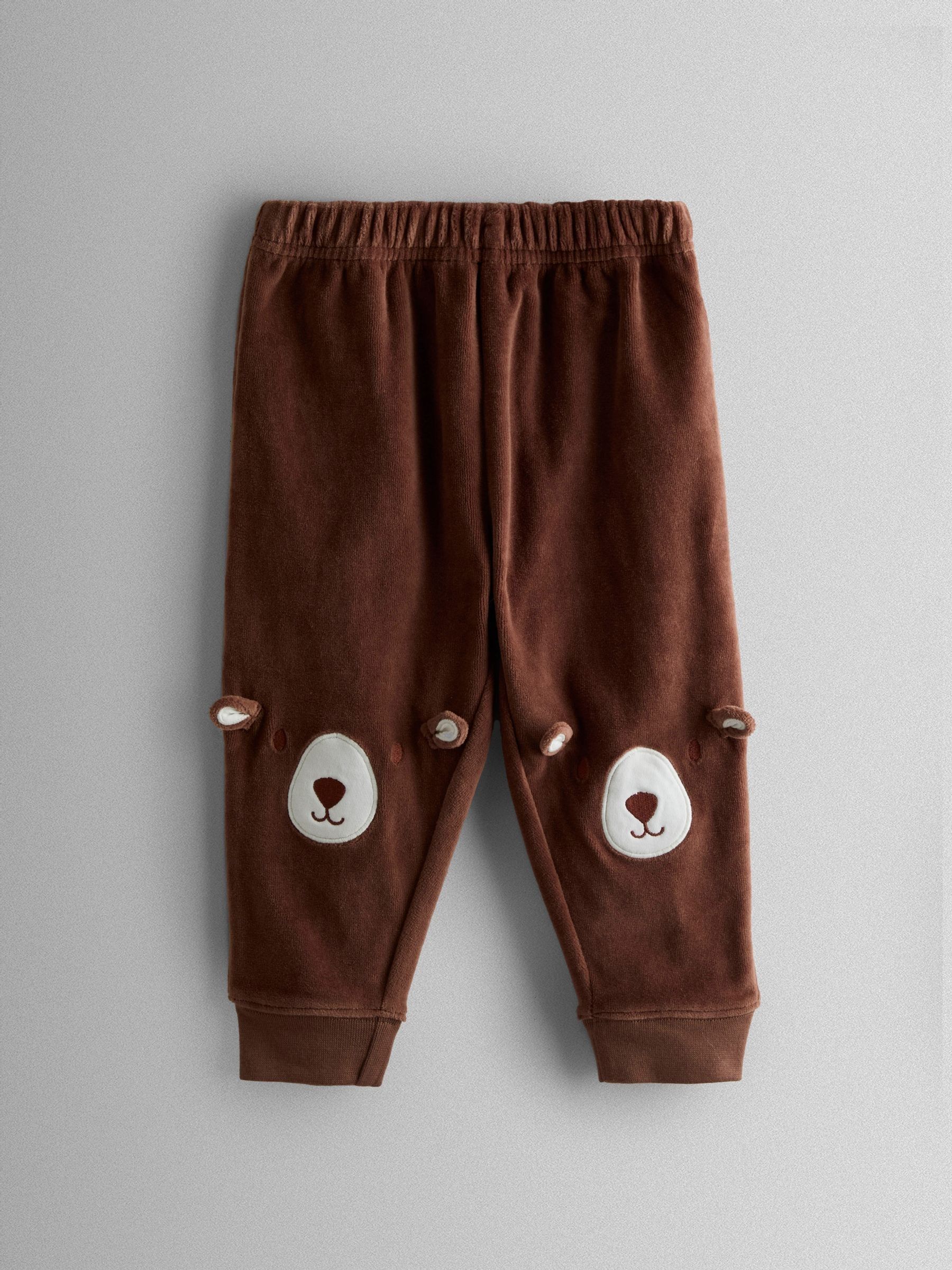 Brown Bear Cosy Jersey Pyjamas - Image 5 of 7