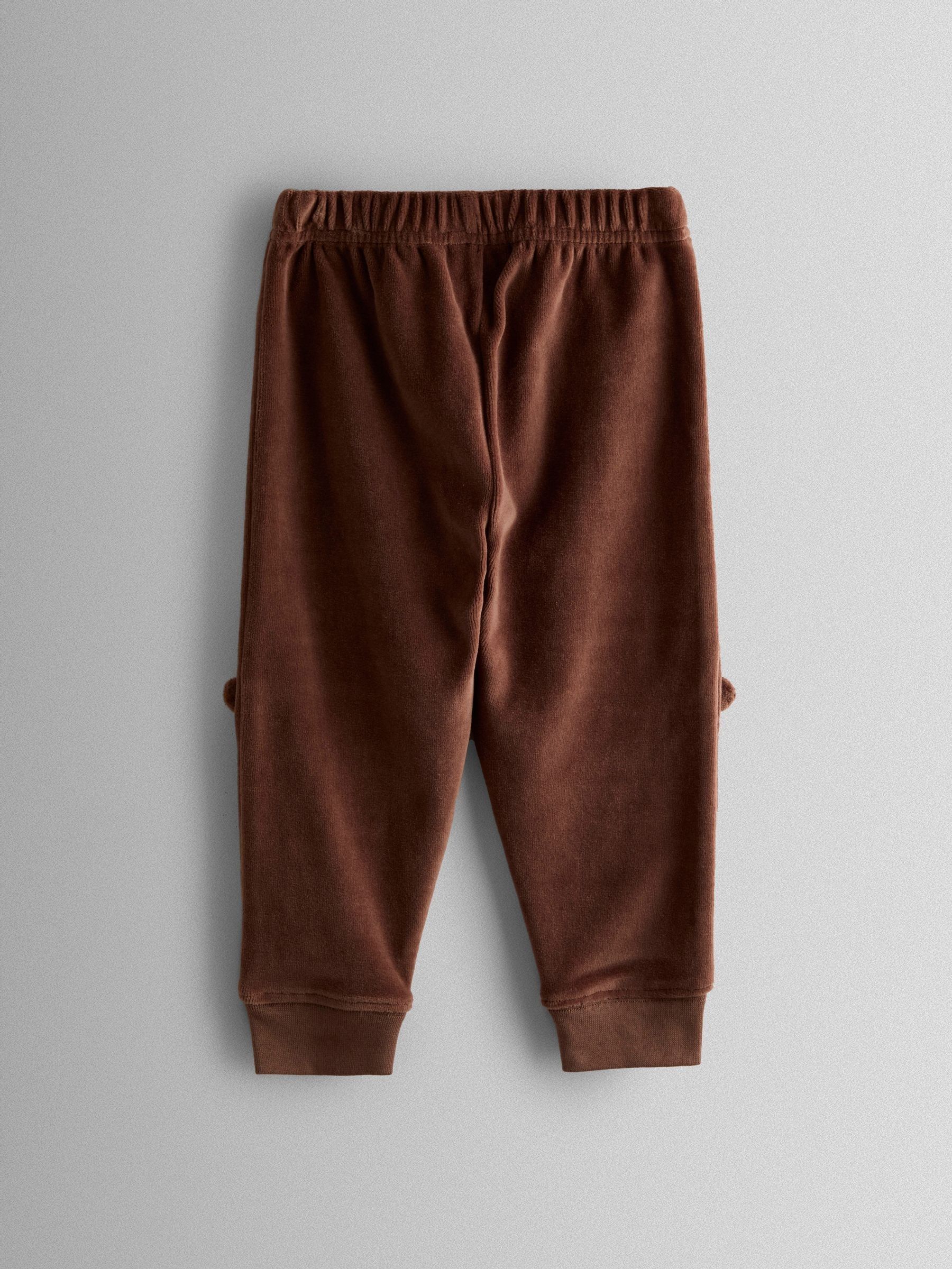 Brown Bear Cosy Jersey Pyjamas - Image 7 of 7