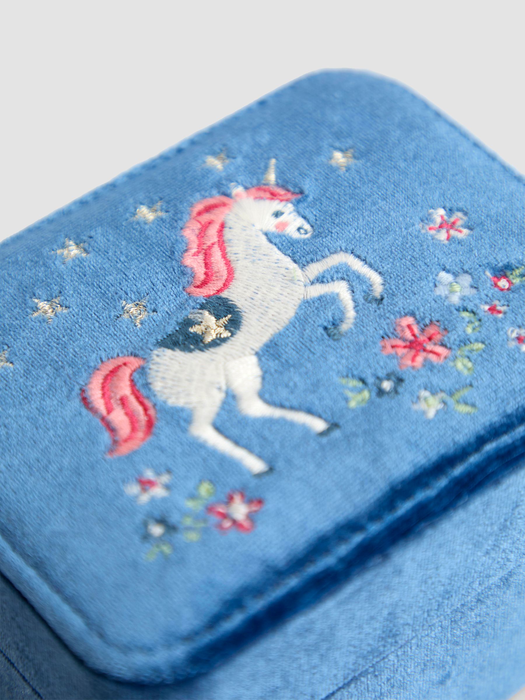 Unicorn Fabric Jewellery Box - Image 5 of 5