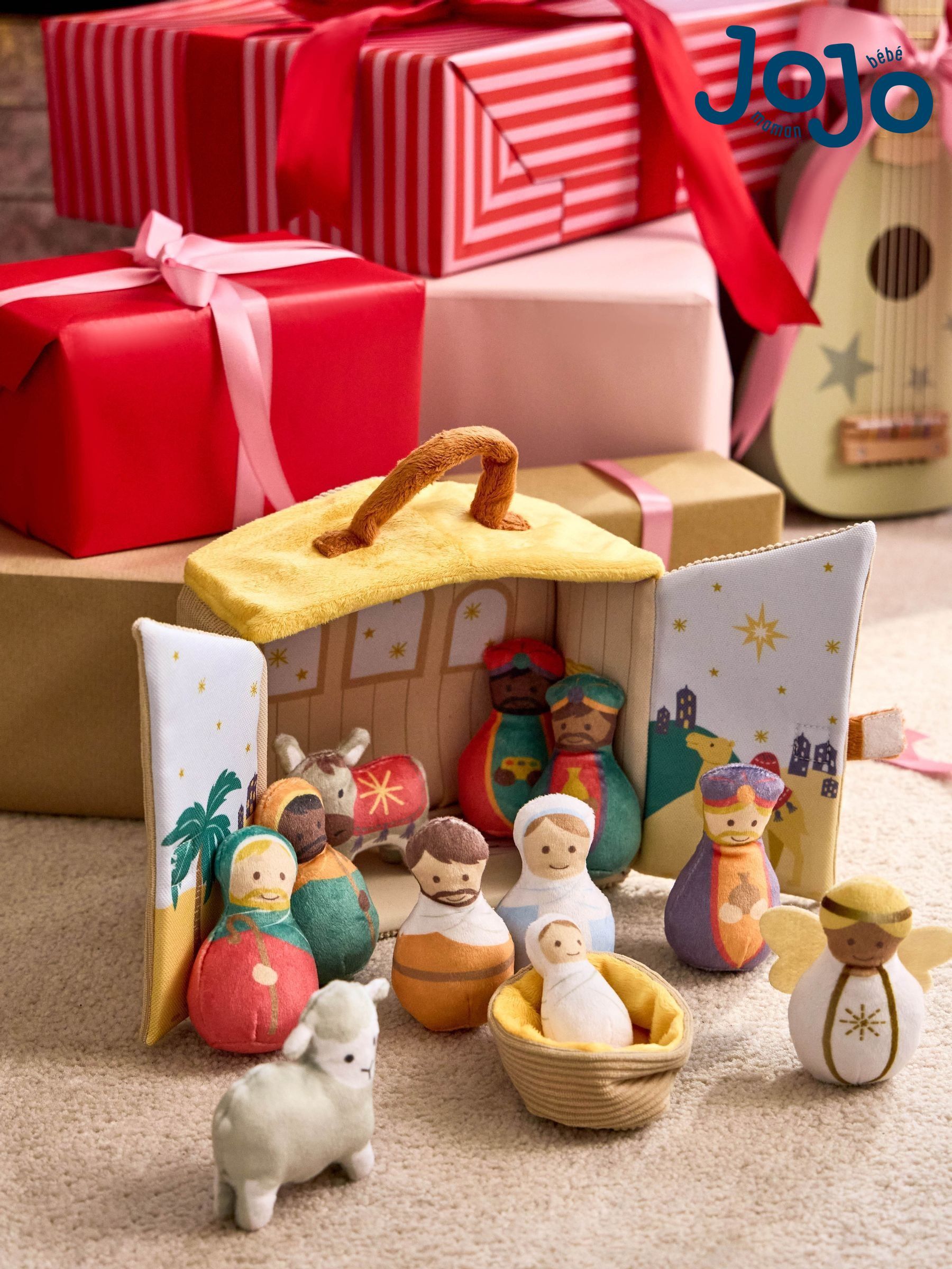 Soft Nativity Set With Plush Bag - Image 1 of 3
