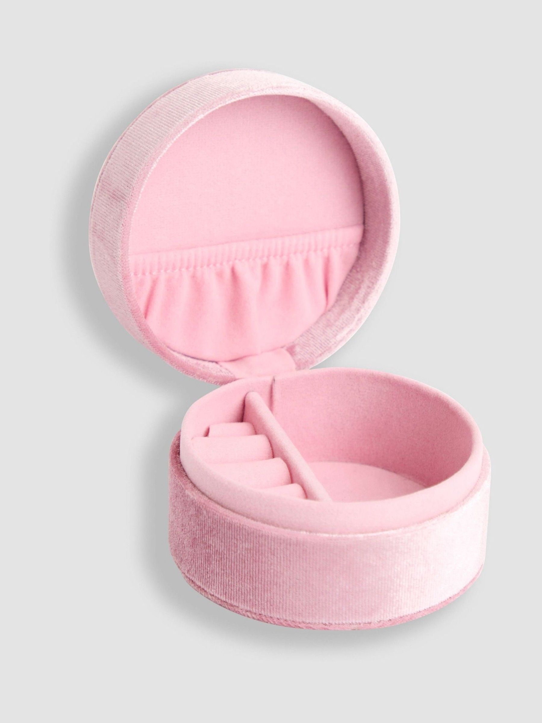 Cherry Fabric Jewellery Box - Image 2 of 3