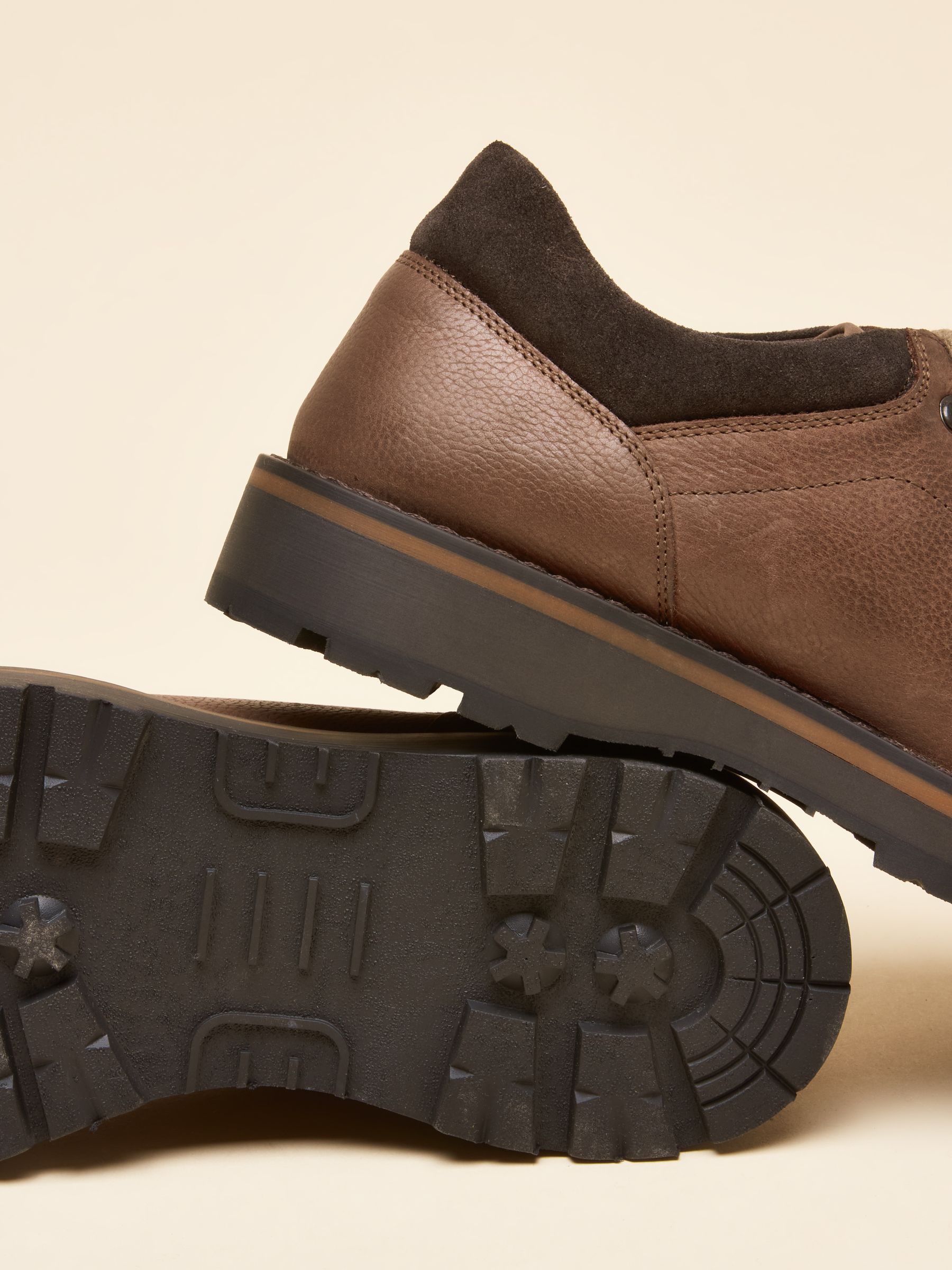 Brown Leather Hiker Boots - Image 7 of 7