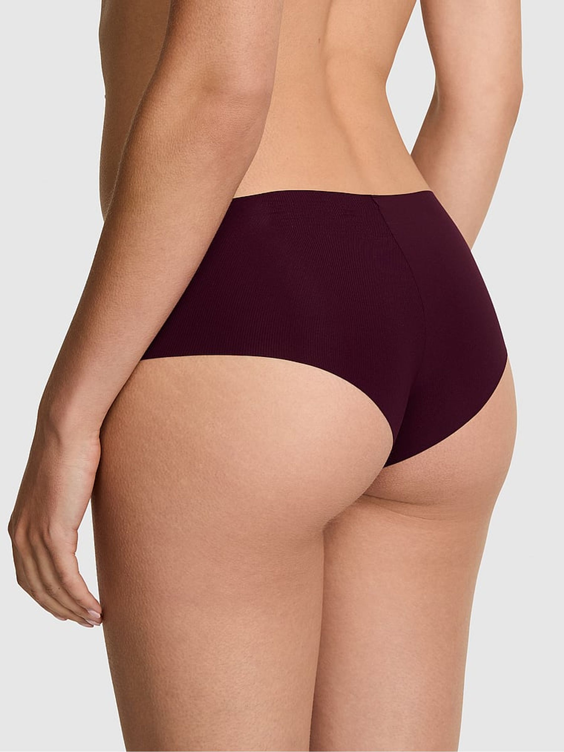 Purple Rose Cheeky No Show Rib Knickers - Image 2 of 3