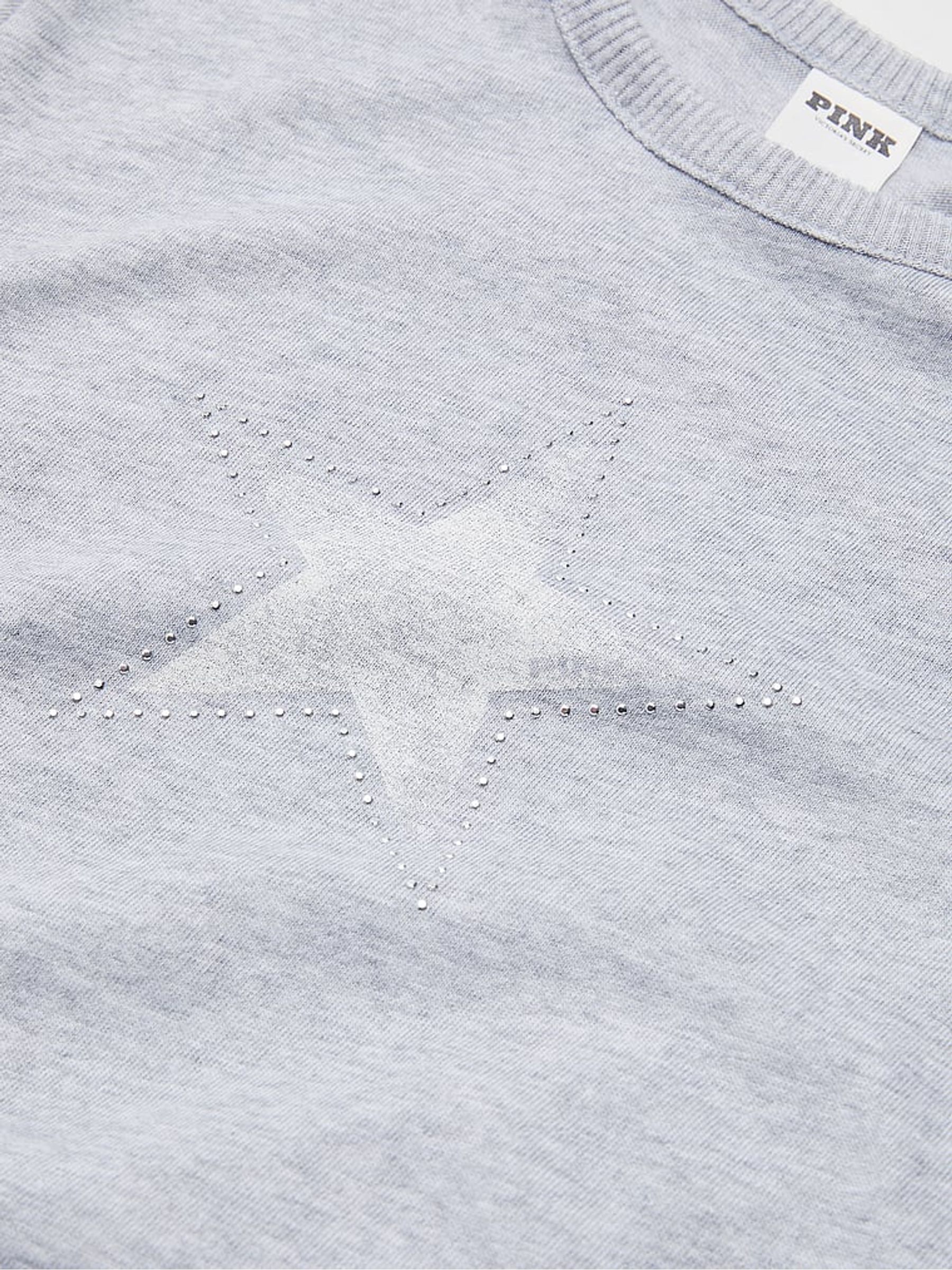 Medium Heather Grey Retro T-Shirt - Image 4 of 4