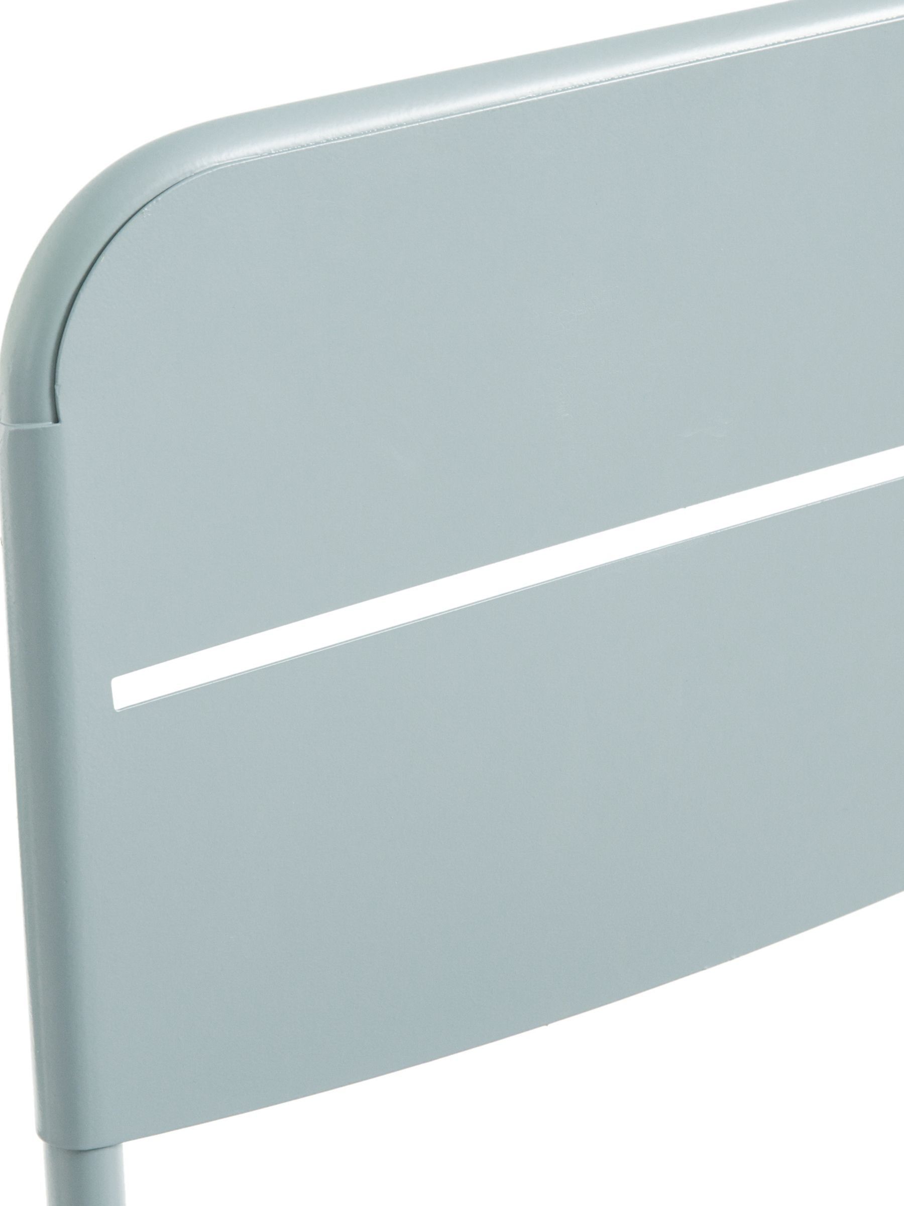 La Redoute Intérieurs Set of 2 Sage Green Dune Steel Metal Garden Chairs - Image 6 of 6