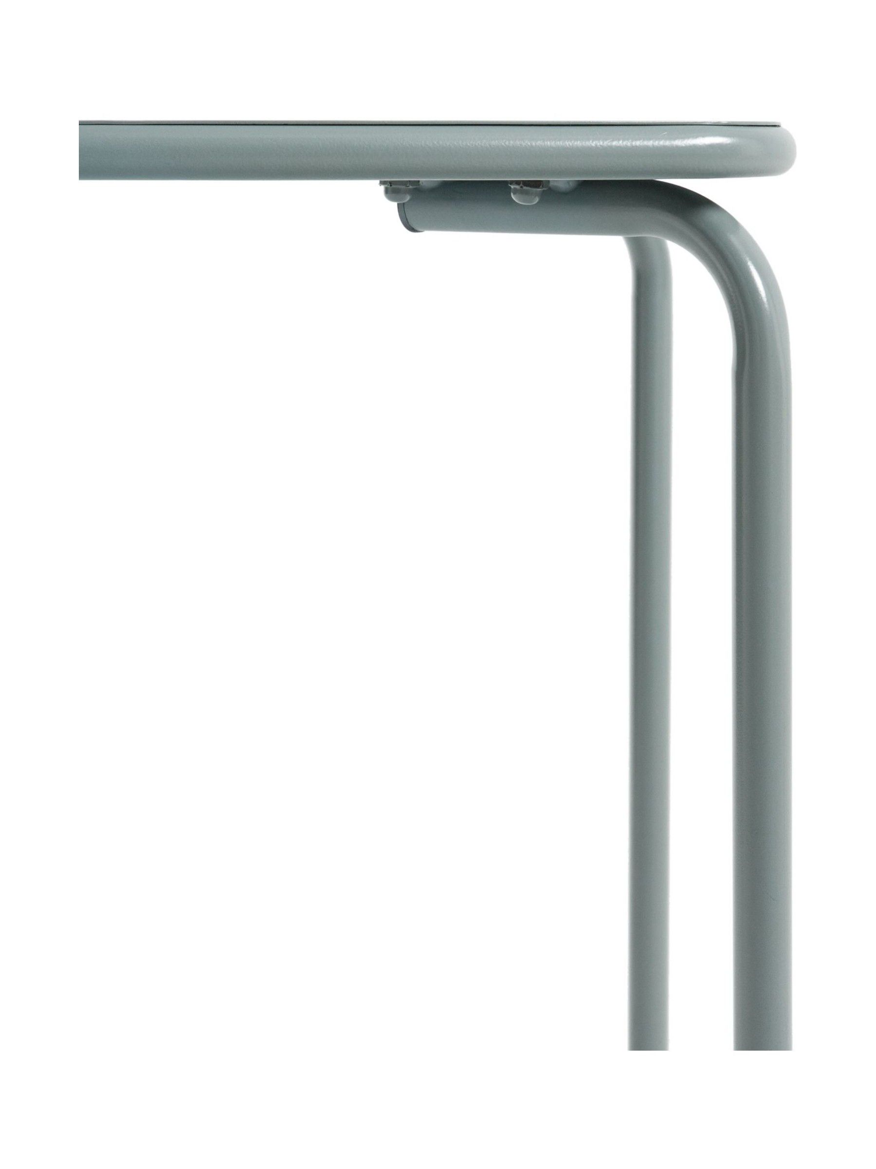 La Redoute Intérieurs Sage Green Dune Square Metal Garden Table - Image 5 of 6