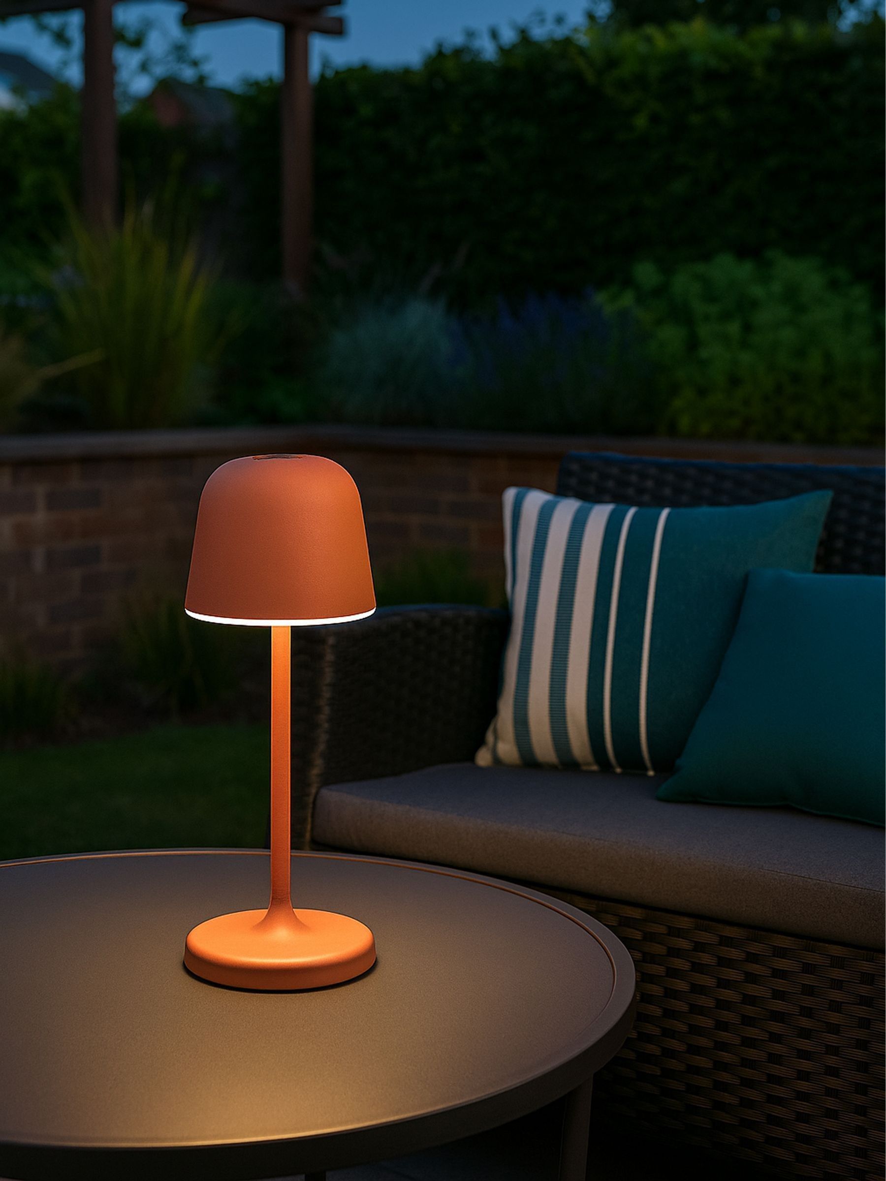 Eglo Red MANNERA-S Portable LED Table Light - Image 1 of 5 Eglo Red MANNERA-S Portable LED Table Light - Image 1 of 5