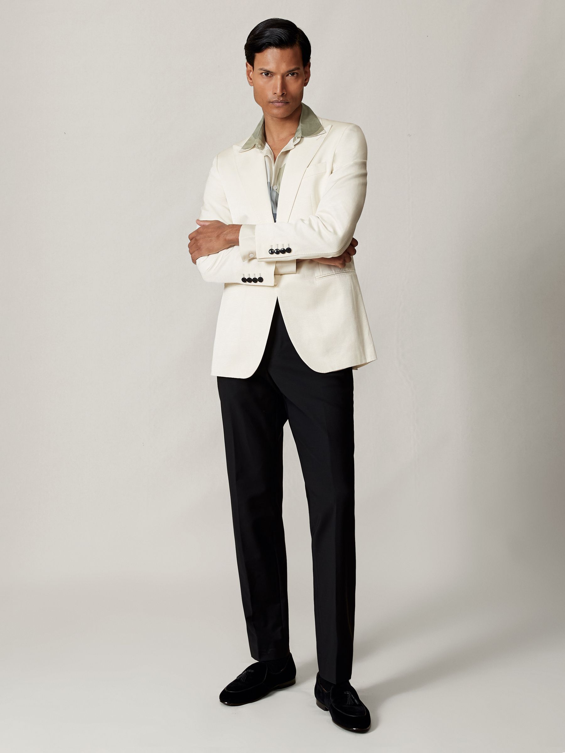 Langarmhemd mit abstraktem Print in mehrfarbig - Bild 3 von 8