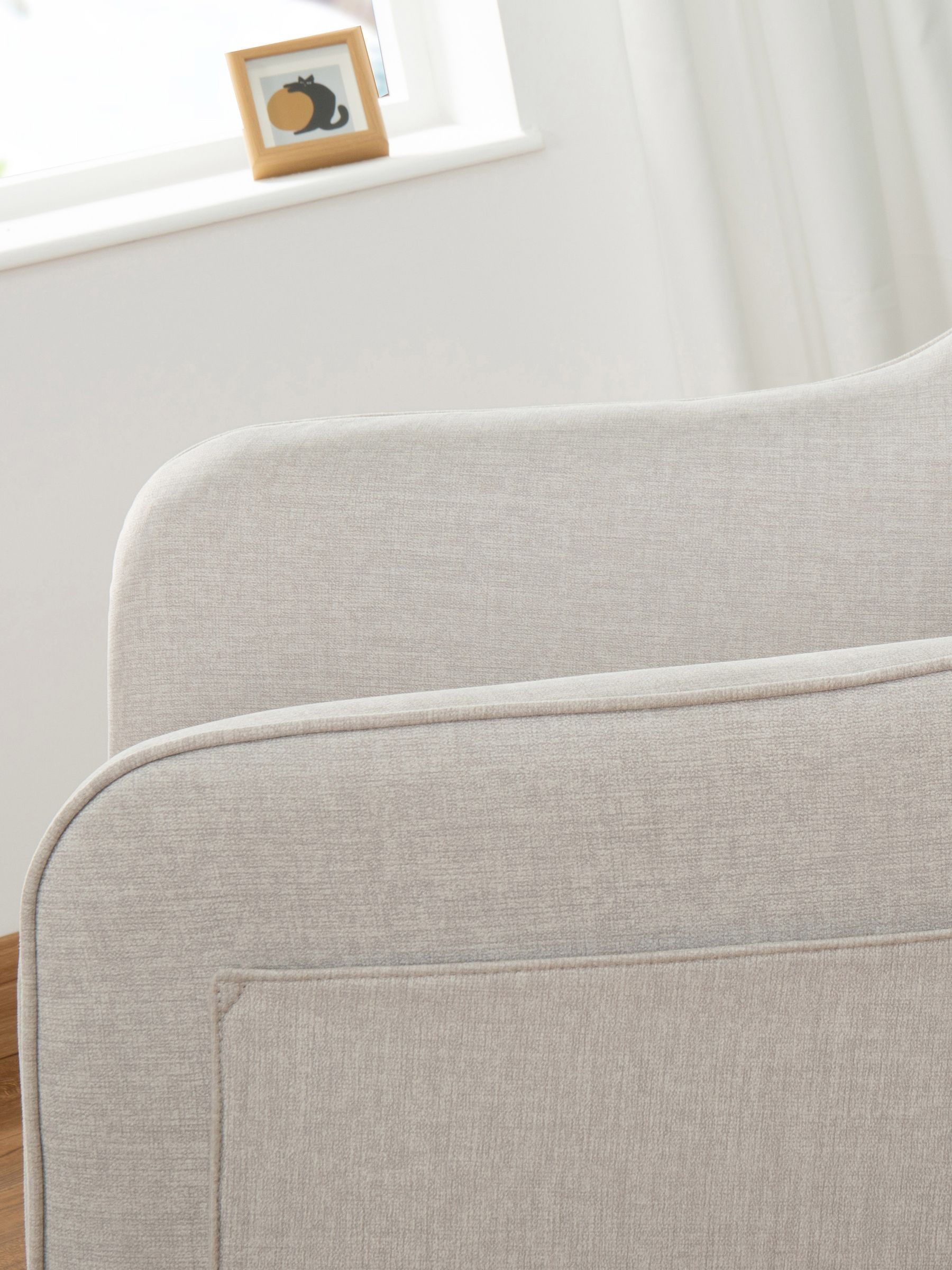Babymore Cashmere Ida Nursing Chair with Stool - Image 3 of 6