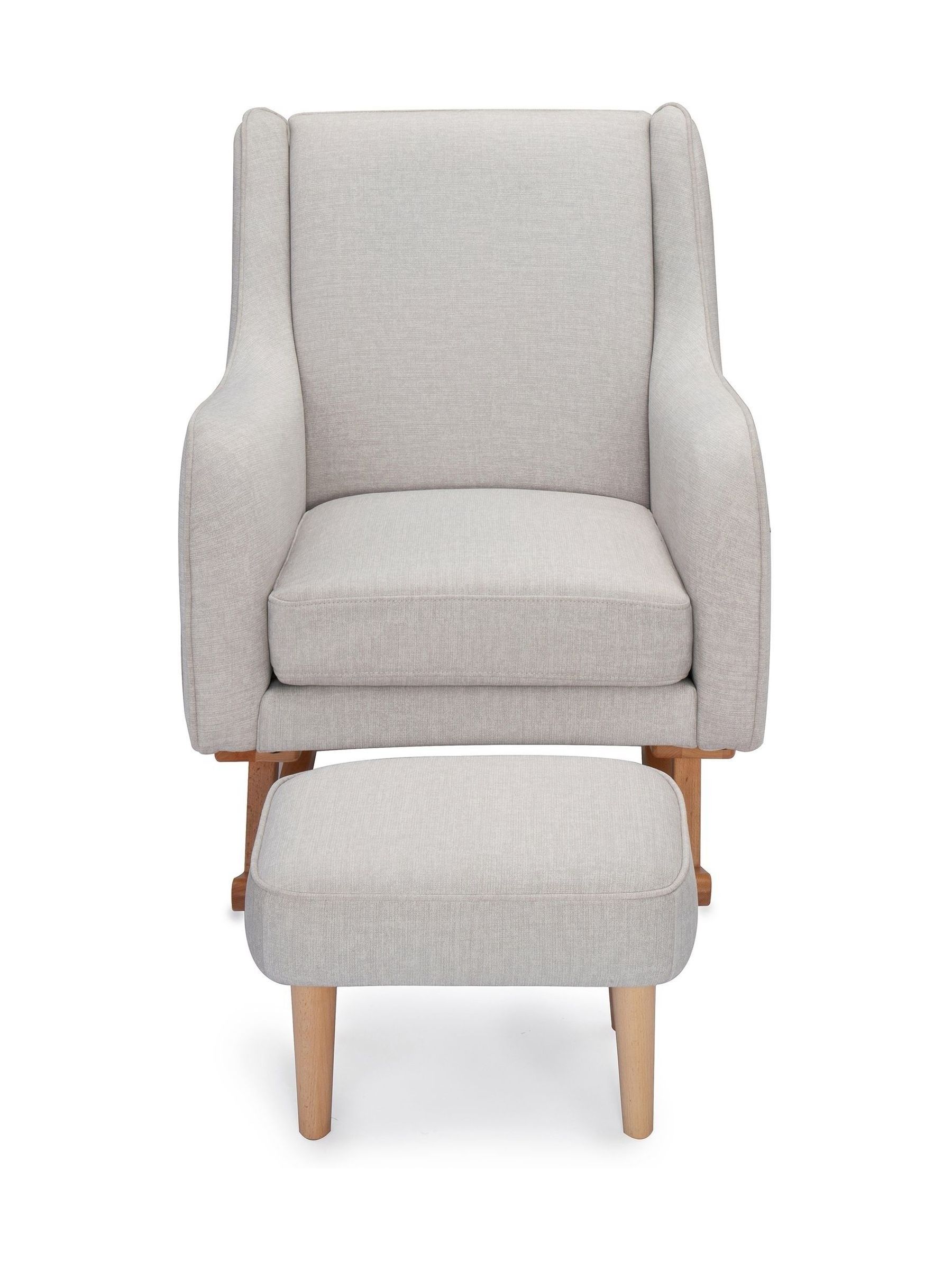 Babymore Cashmere Ida Nursing Chair with Stool - Image 5 of 6