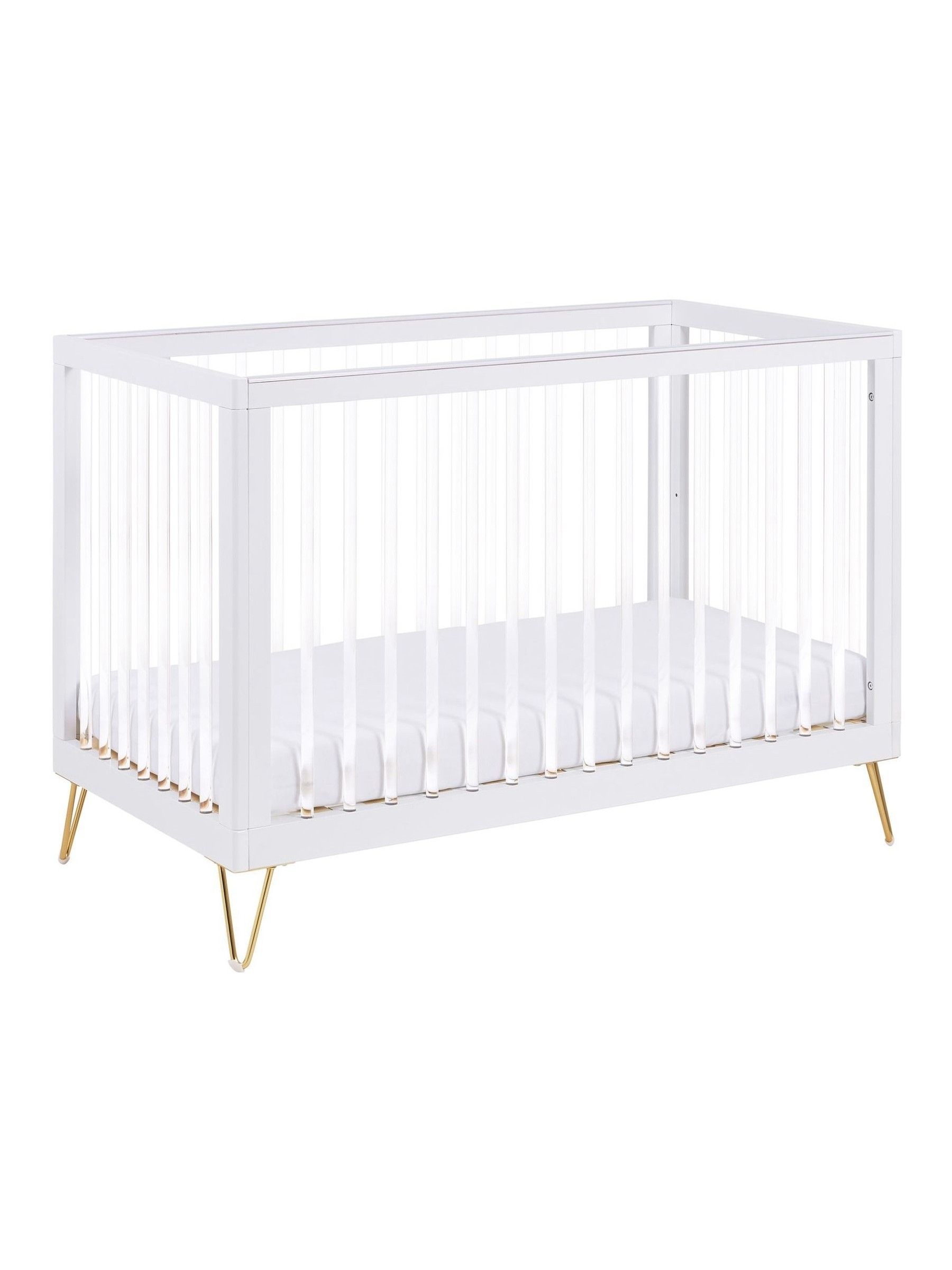 Babymore Acrylic Kimi Cot Bed - Image 5 of 6