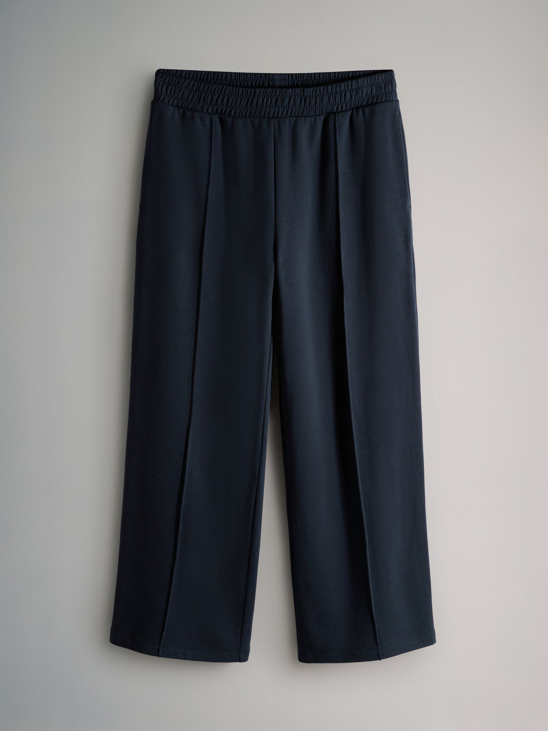 Navy/Stone - 2 Pack Pintuck Wide Leg Joggers - Image 7 of 9