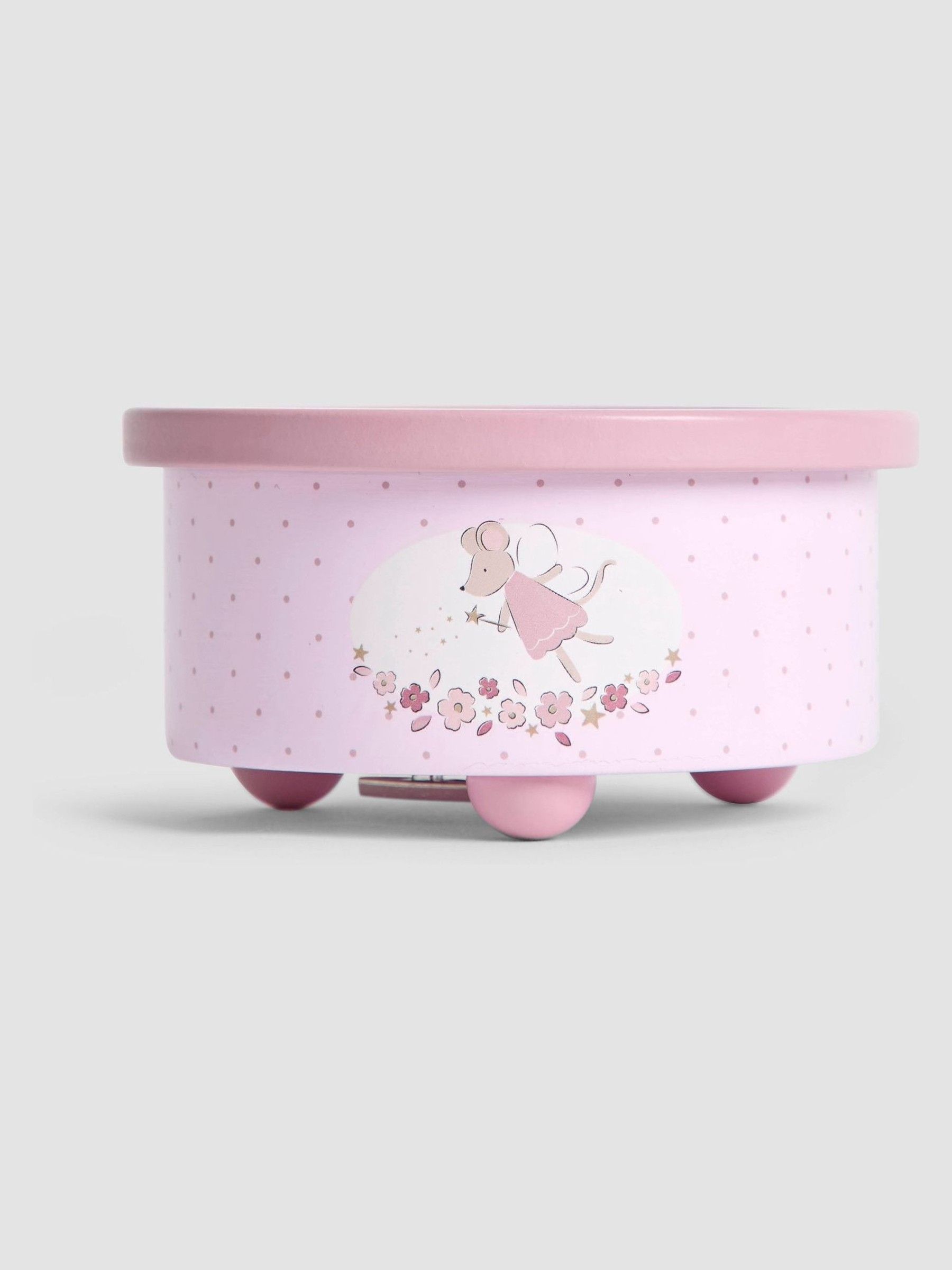 Pink Fairy Mouse Music Box - Image 4 of 4