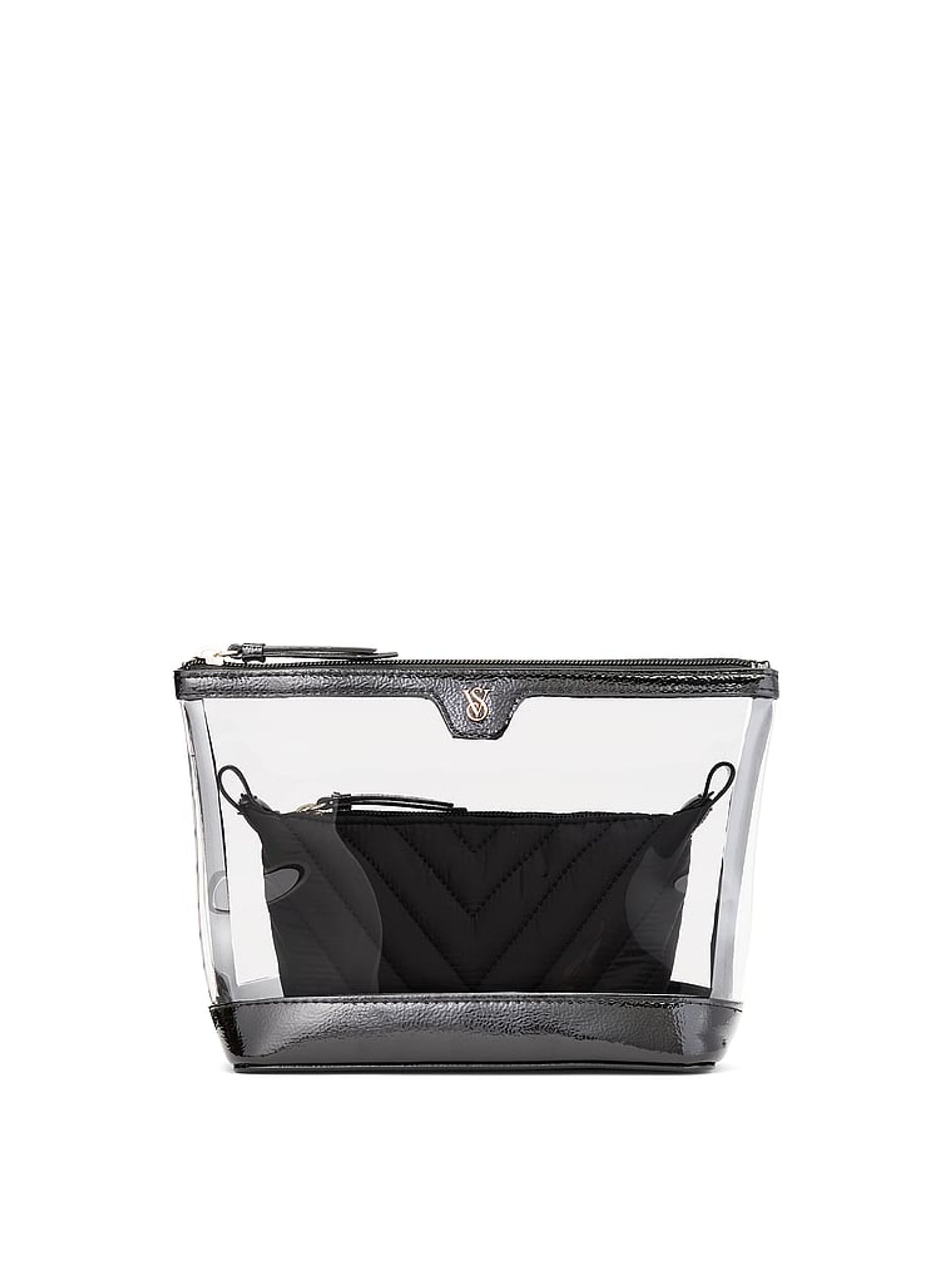 Black AM/PM Makeup Bag Duo - Image 1 of 3