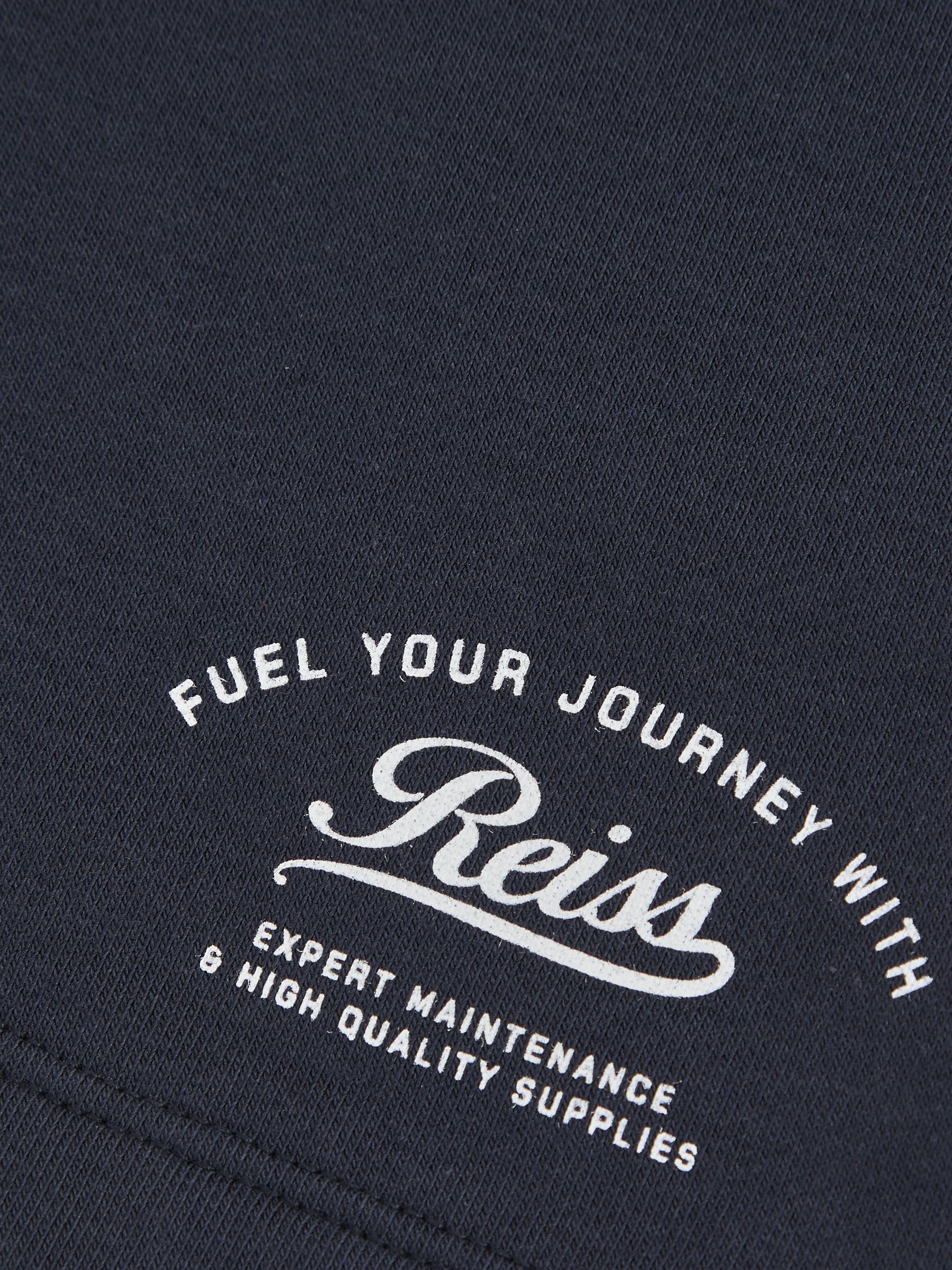 9-13 yrs Cotton Blend Motor Cars Sweat Shorts in Washed Blue - Image 4 of 4