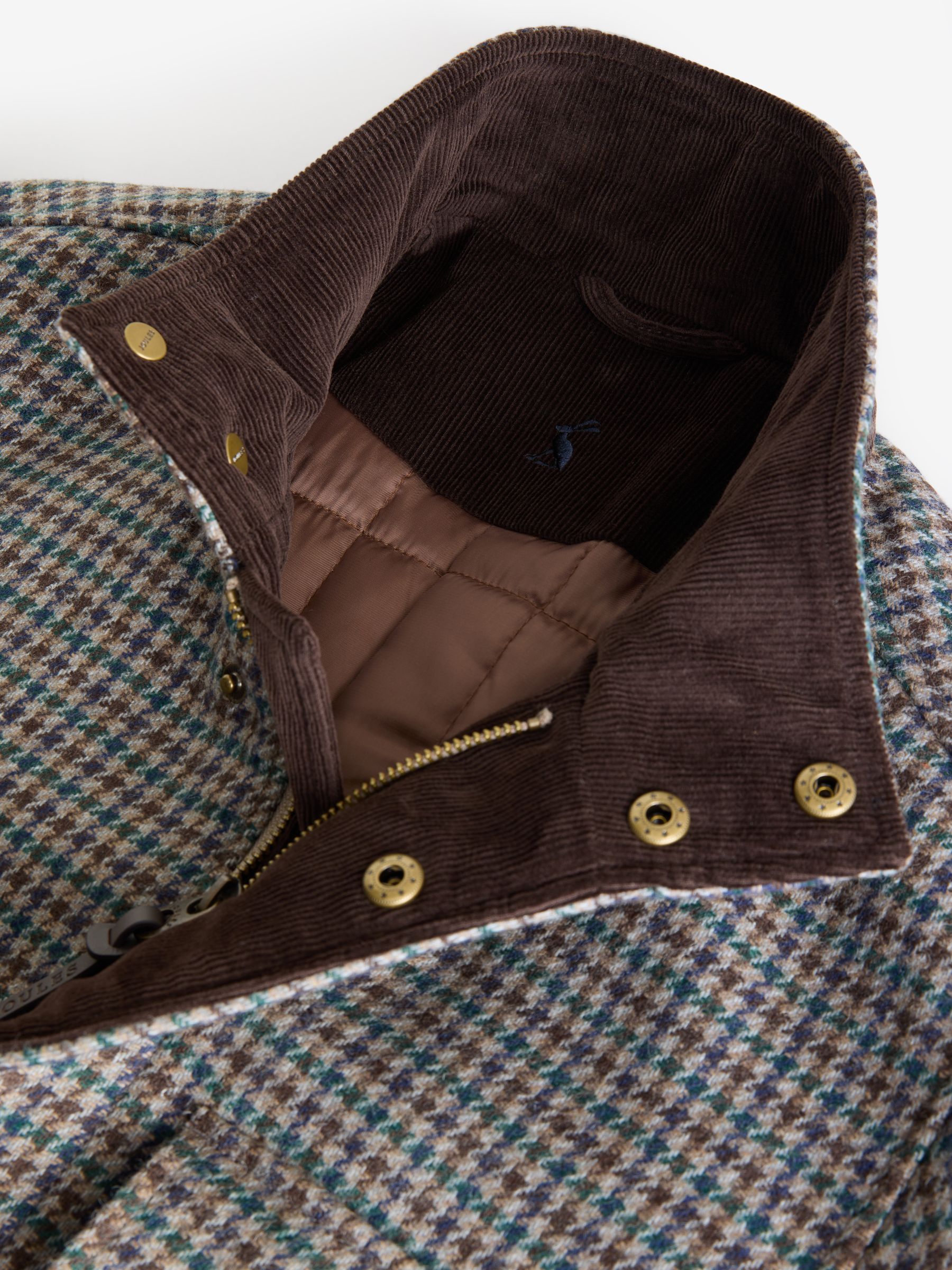 Brown Puppytooth Field Jacket - Image 11 of 13