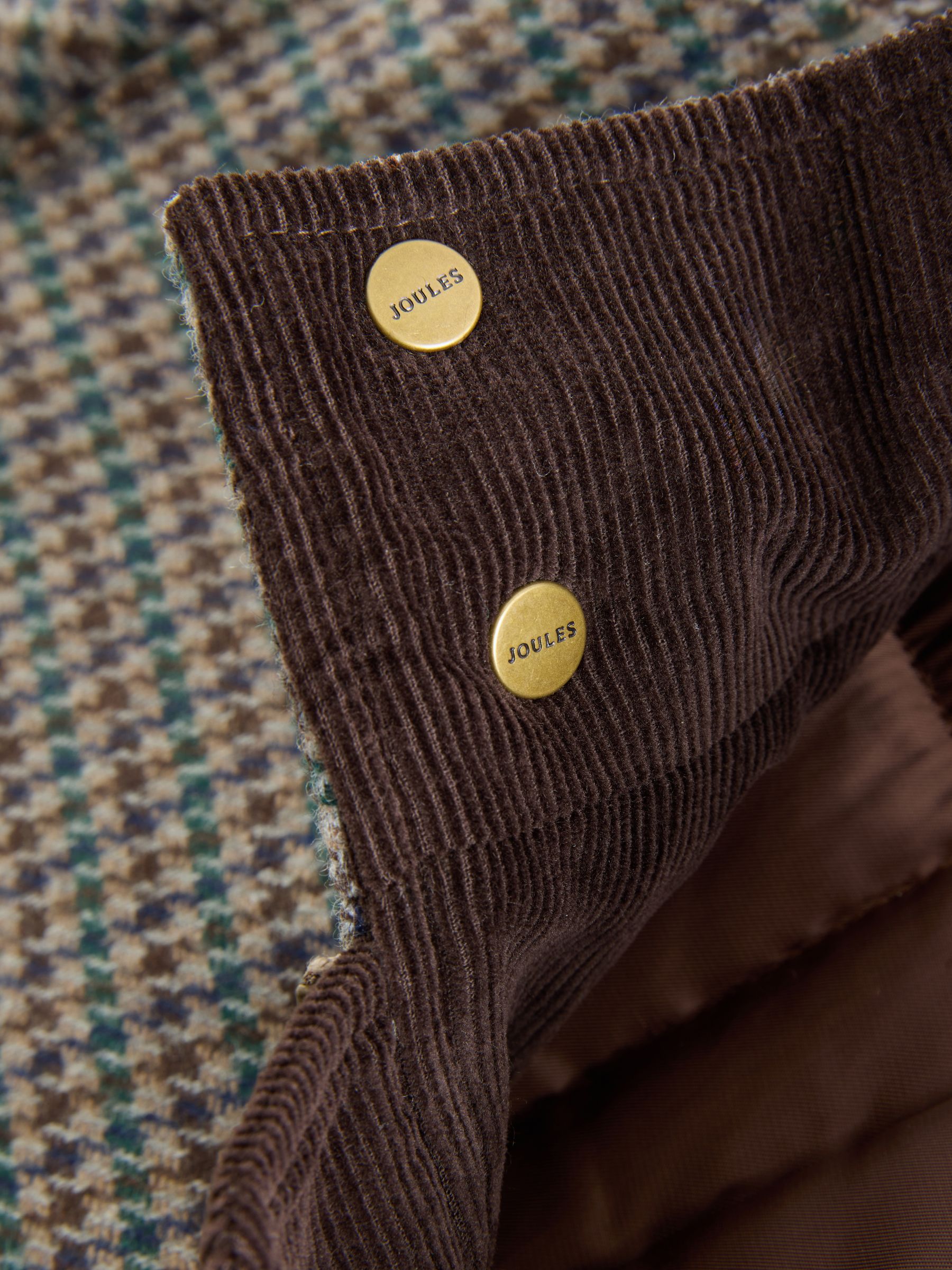 Brown Dogtooth Four Pocket Jacket - Image 5 of 5